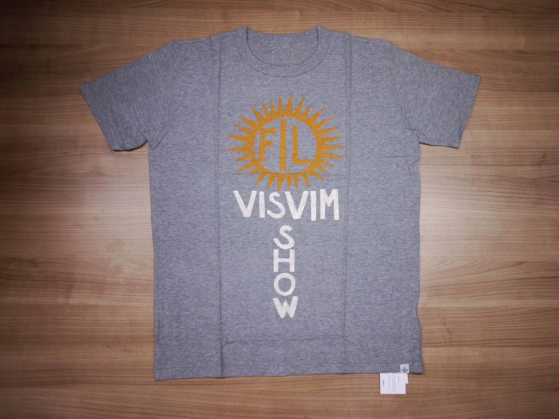 Visvim VISVIM Narrow Crew Tee Black 1 / Grey 3 Size US S / EU 44-46 / 1 - 6 Thumbnail