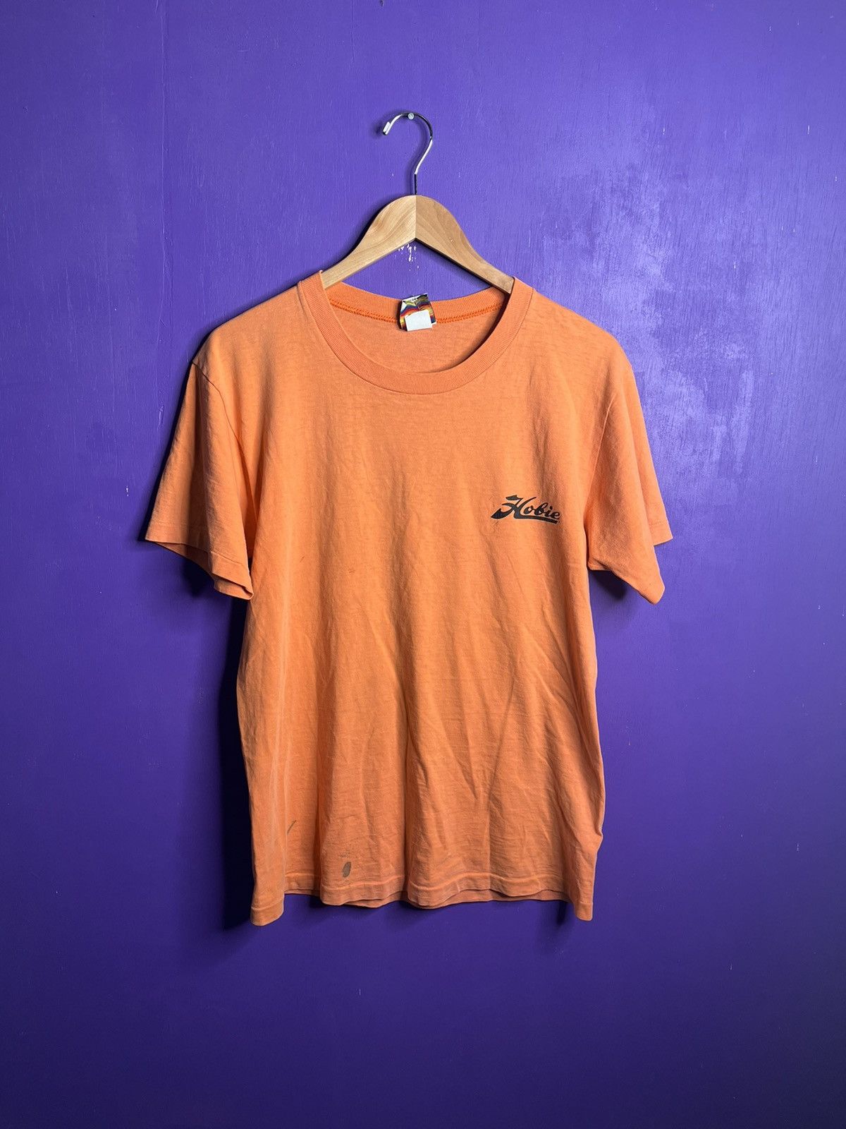 Vintage Vintage 80s HOBIE surfwear wind surfing t-shirt Size US M / EU 48-50 / 2 - 1 Thumbnail