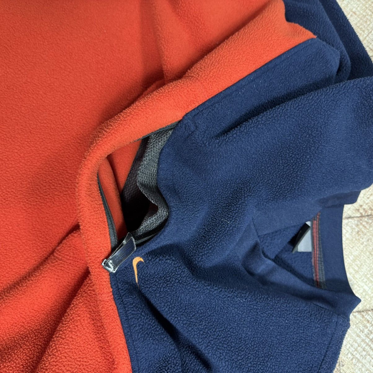 Nike × Nike ACG × Vintage Vintage Nike Fleece Sweatshirt ACG style Polar y2k winter Size US L / EU 52-54 / 3 - 10 Thumbnail