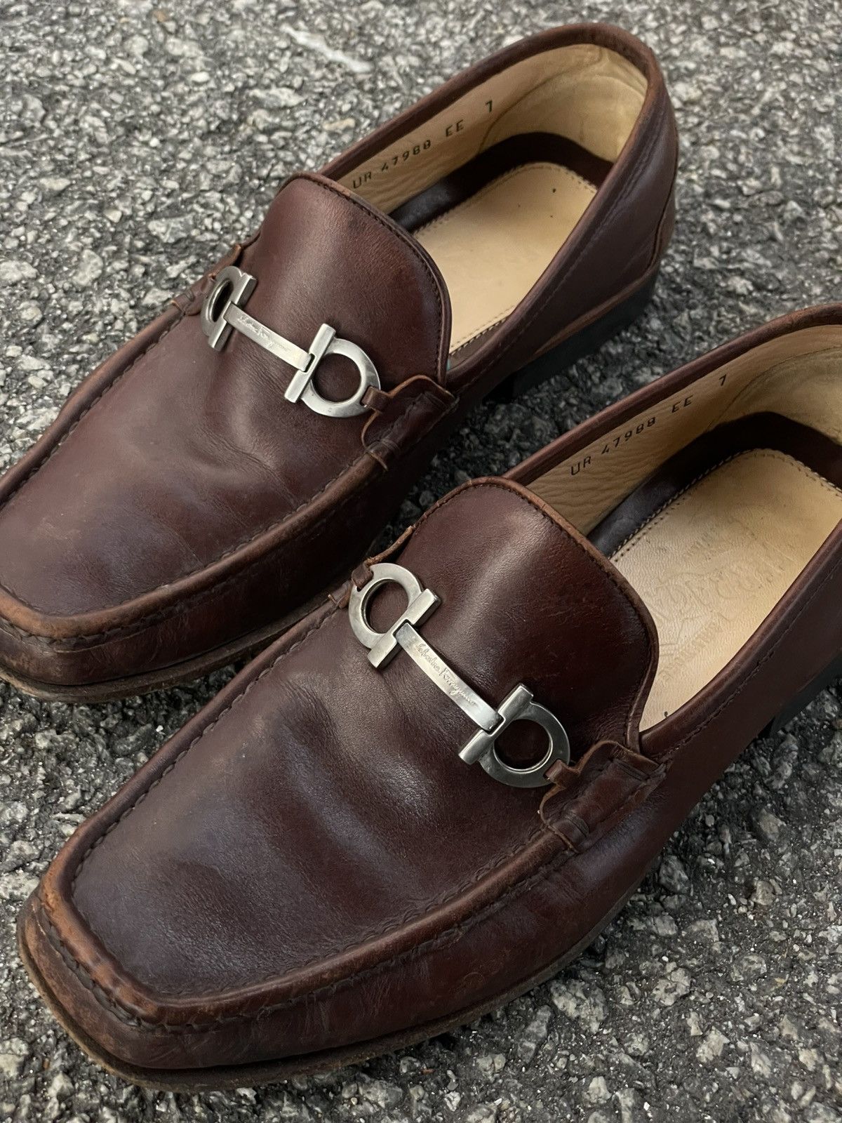 Salvatore Ferragamo Salvatore Ferragamo | Loafers Leather Size US 7 / EU 40 - 1 Thumbnail
