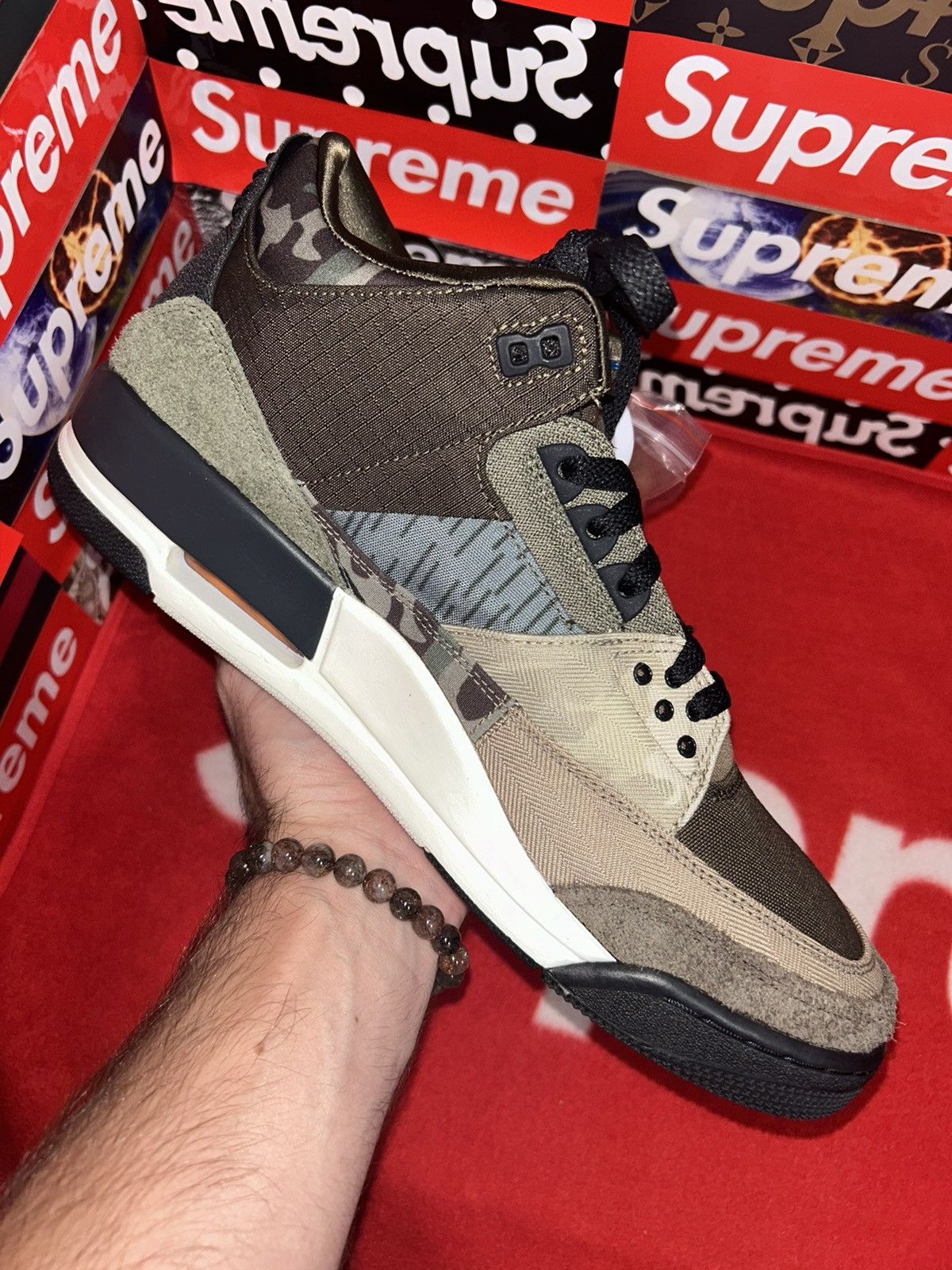 Jordan Brand Jordan 3 Retro Patchwork Camo D01830-200 size 12 Size US 12 / EU 45 - 7 Thumbnail
