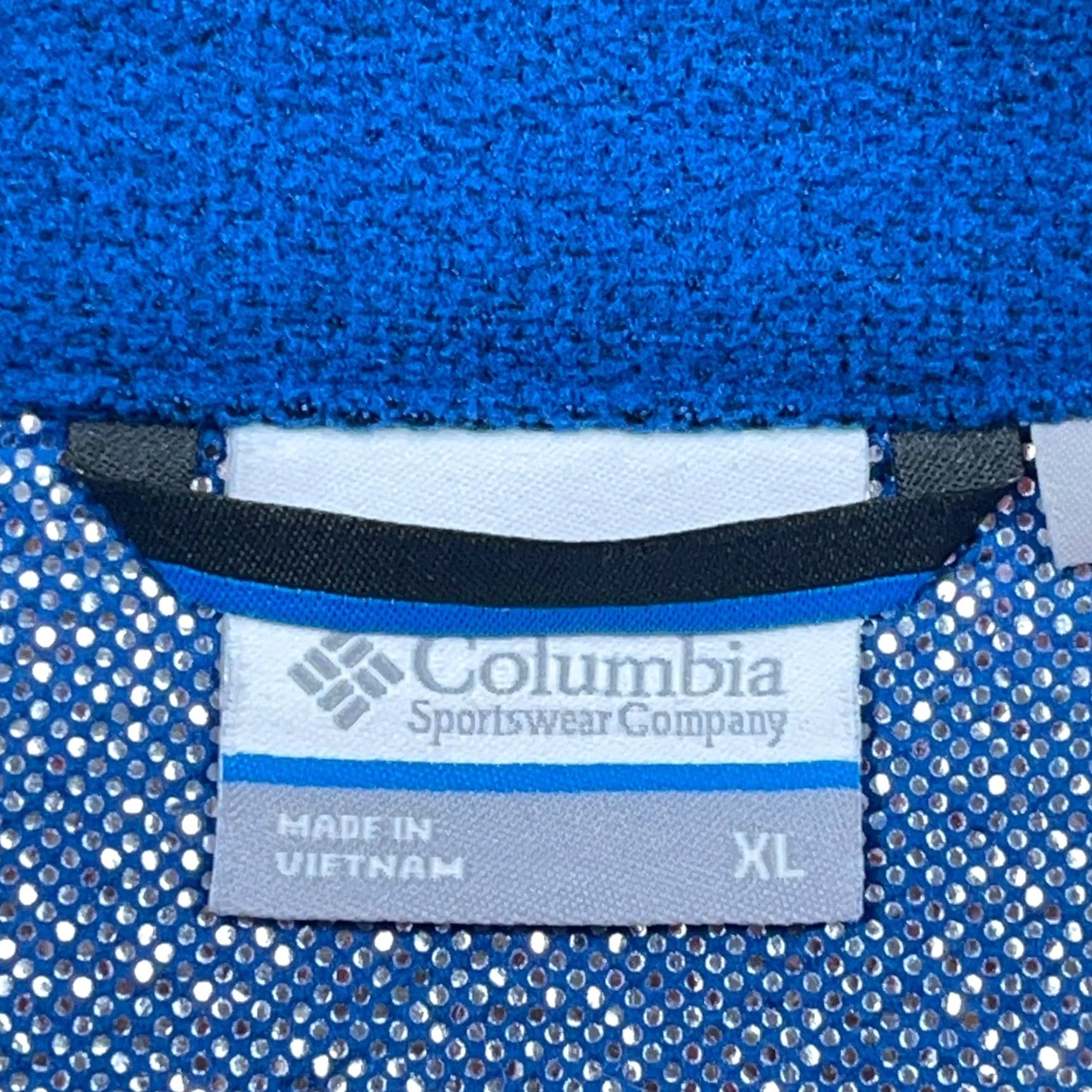 Vintage Columbia Jacket Men XL Royal Blue Fleece Omni Heat Thermal Lined Full Zip Adult Jacket Size US XL / EU 56 / 4 - 4 Thumbnail