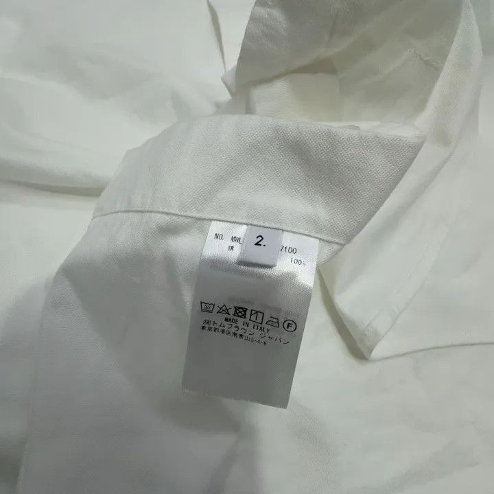 Thom Browne Thom Browne Classic Long Sleeve White Oxford Shirt -2507 Size US S / EU 44-46 / 1 - 2 Thumbnail