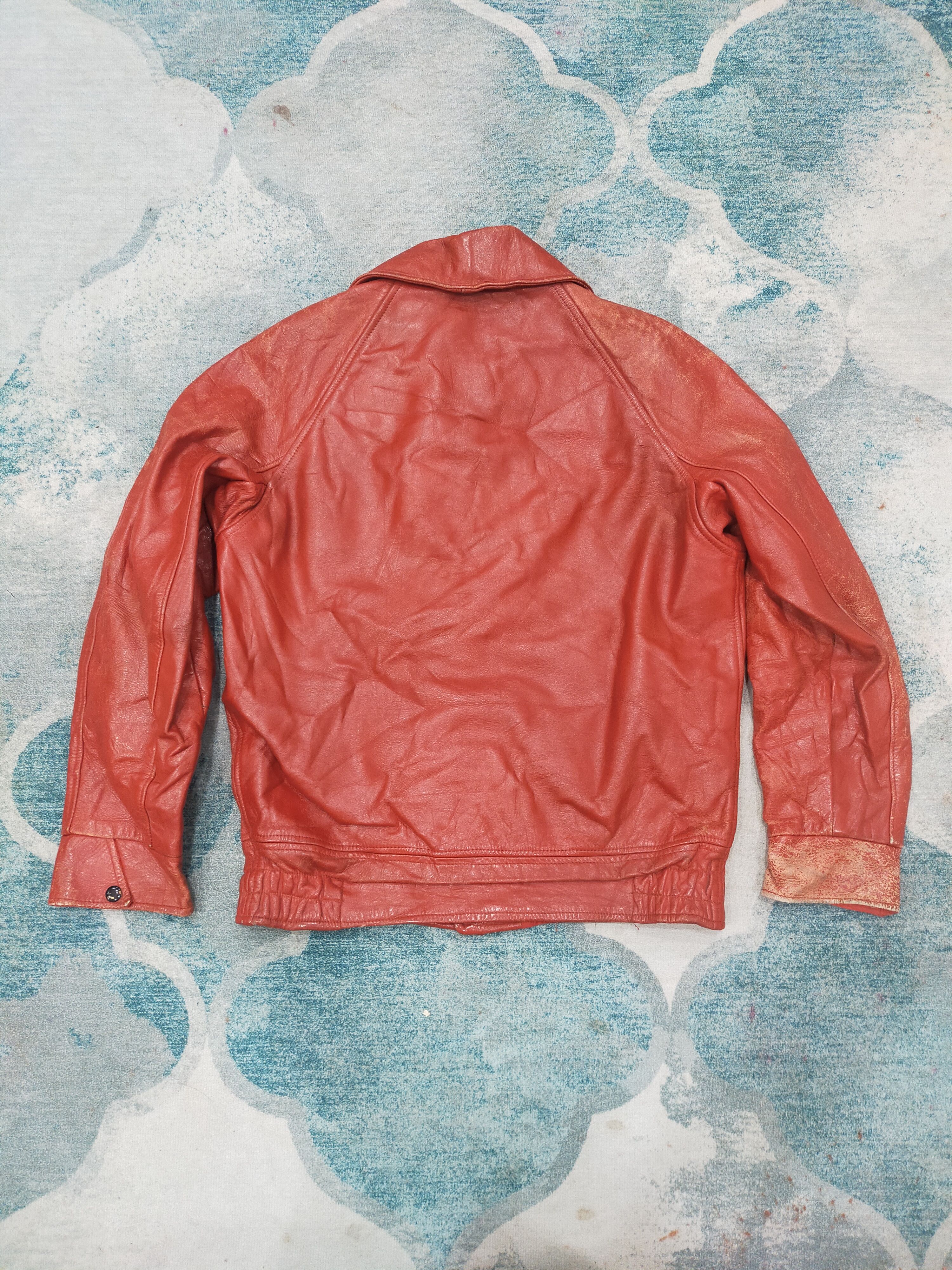 Vintage Vintage Seder Sportswear Leather Jacket Size US L / EU 52-54 / 3 - 2 Thumbnail