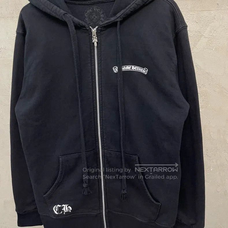 Chrome Hearts CHROME HEARTS Size M Black cross scroll silver button zippe Size US M / EU 48-50 / 2 - 1 Thumbnail