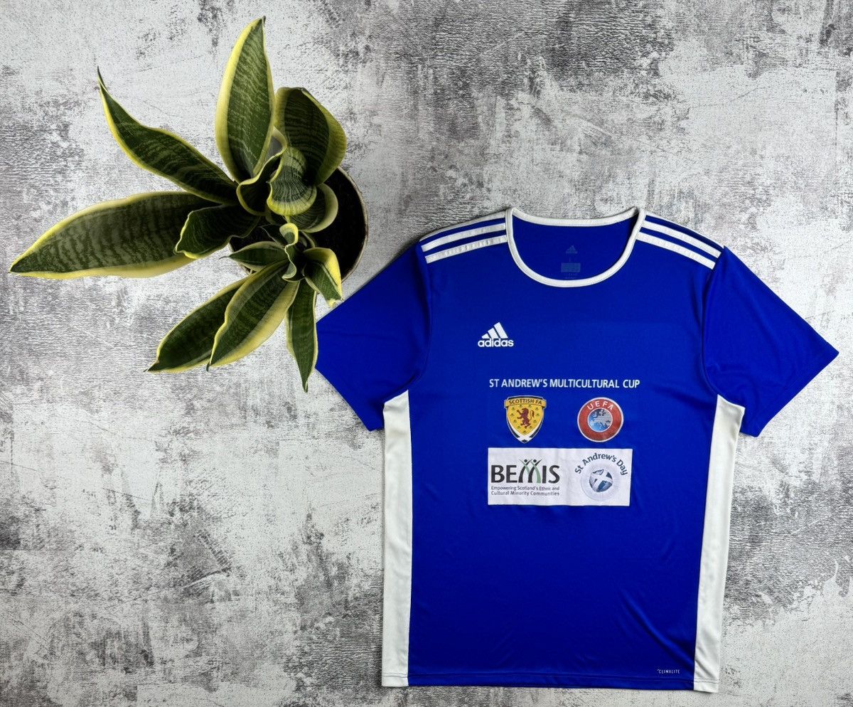 Adidas Scotland 2018/2019 St Andrew’s Multicultural Cup Soccer Football Jersey Shirt Size US L / EU 52-54 / 3 - 1 Thumbnail