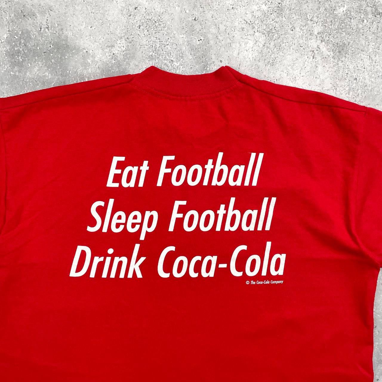 UEFA Vintage UEFA EURO 1996 England Promo Coca Cola T Shirt M Size US M / EU 48-50 / 2 - 14 Thumbnail