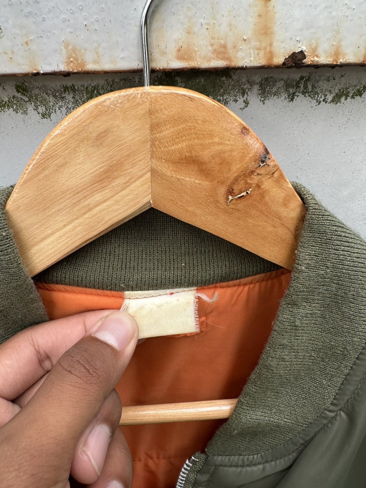 Vintage 🪖Vintage MA-1 Man Intermediate Bomber Jacket Size US M / EU 48-50 / 2 - 11 Thumbnail