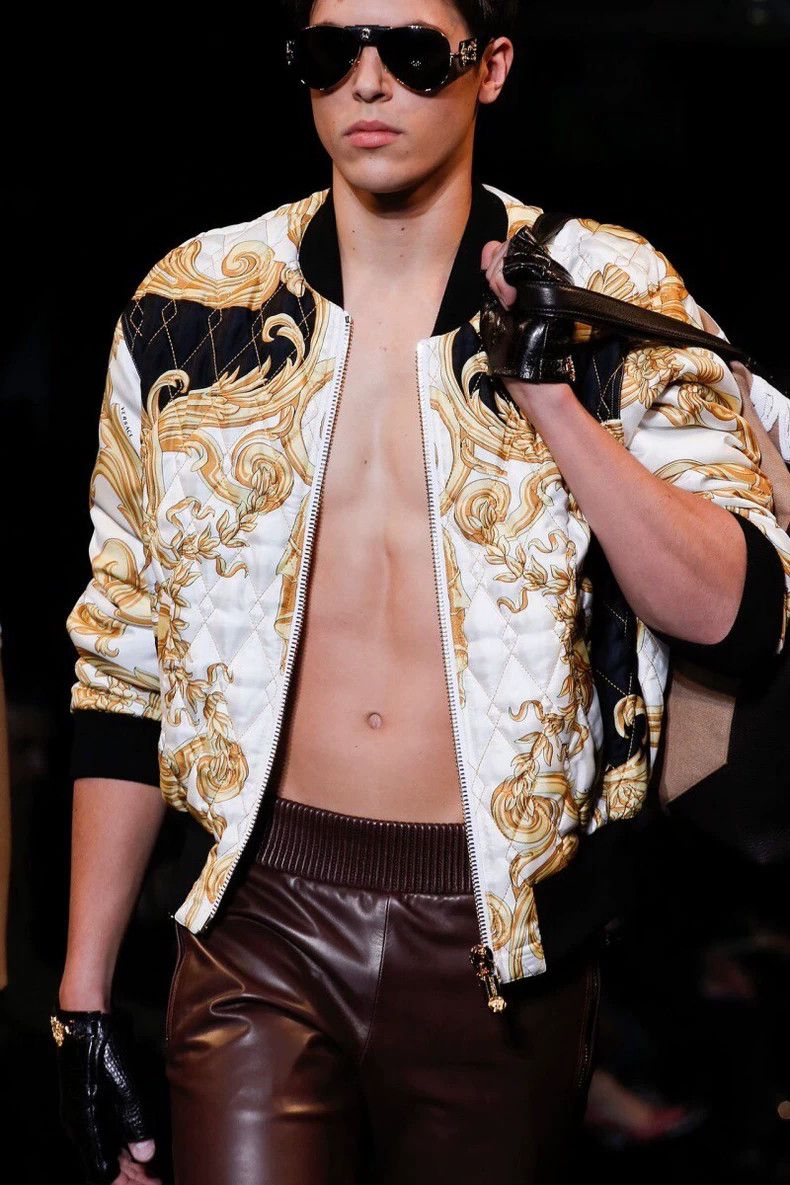 Versace Versace Mulberry silk cotton jacket Size US S / EU 44-46 / 1 - 2 Thumbnail