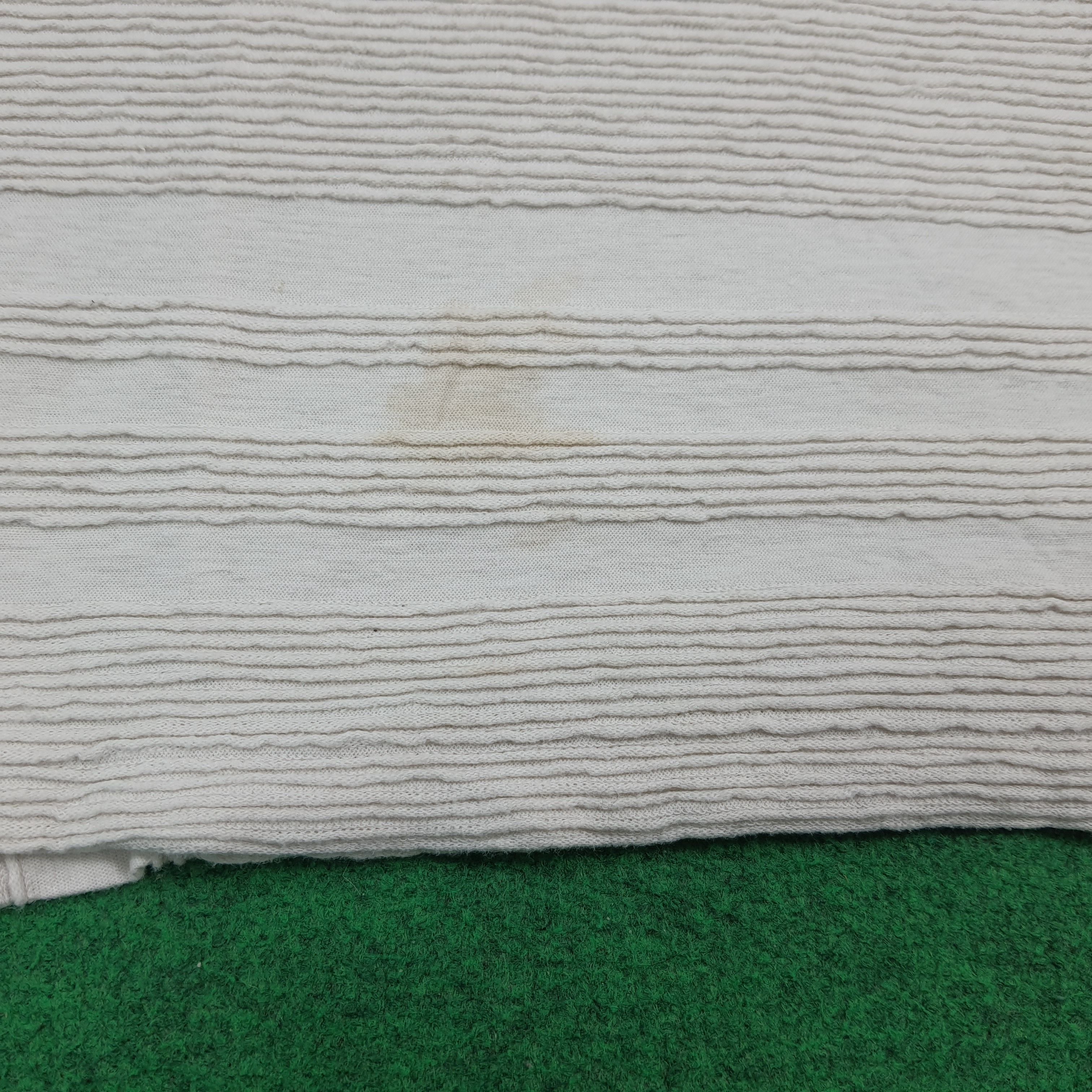 Issey Miyake Plantation Issey Miyake Seersucker Pleated Blouse C301N72 Size M / US 6-8 / IT 42-44 - 10 Thumbnail
