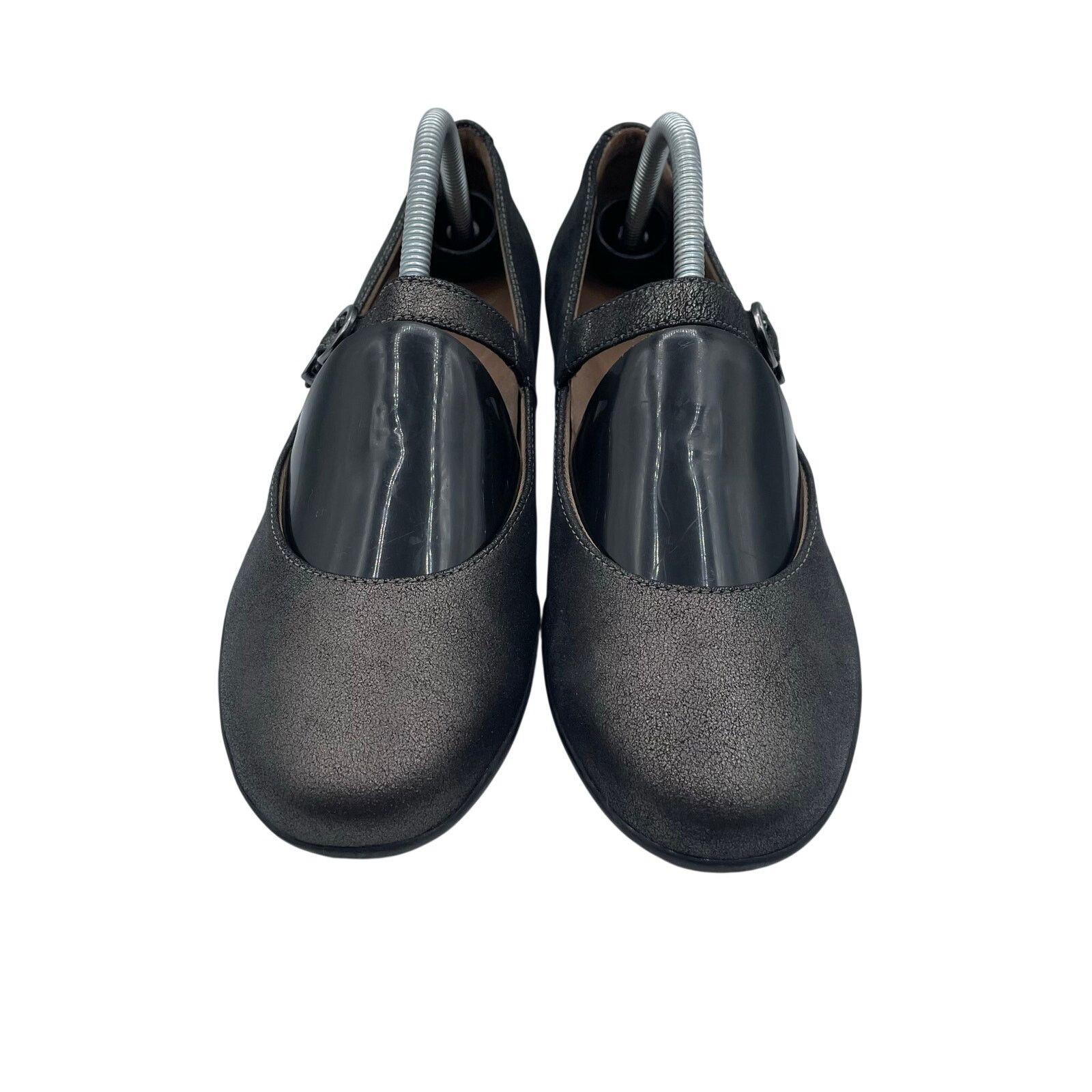 Dansko Dansko Kaelyn Mary Jane Shoes Comfort Graphite Metallic 40 Size US 9.5 / IT 39.5 - 3 Thumbnail