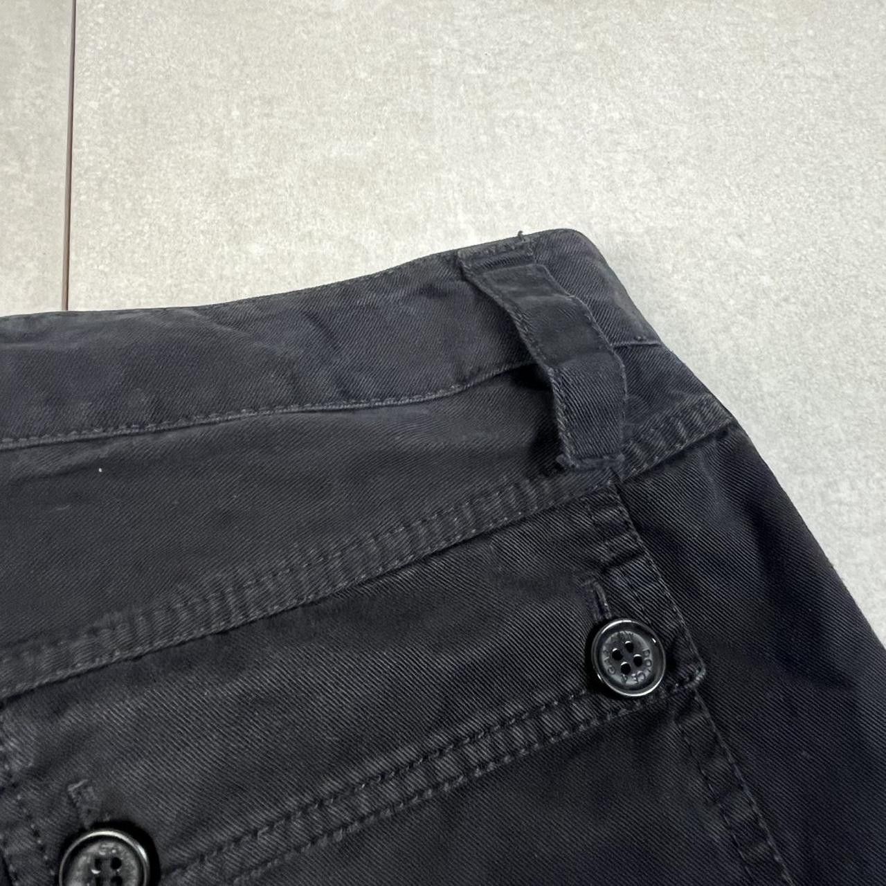 Dolce & Gabbana Dolce & Gabbana ss03 triple buckle black trousers Size 26" / US 2 / IT 38 - 7 Thumbnail