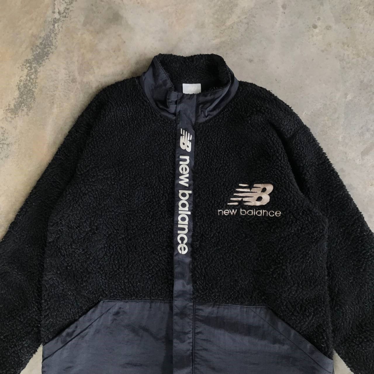 New Balance × Vintage VINTAGE NEW BALANCE FLEECE X PILE JACKET XL EMBROIDERED LOGO Size US XL / EU 56 / 4 - 5 Thumbnail