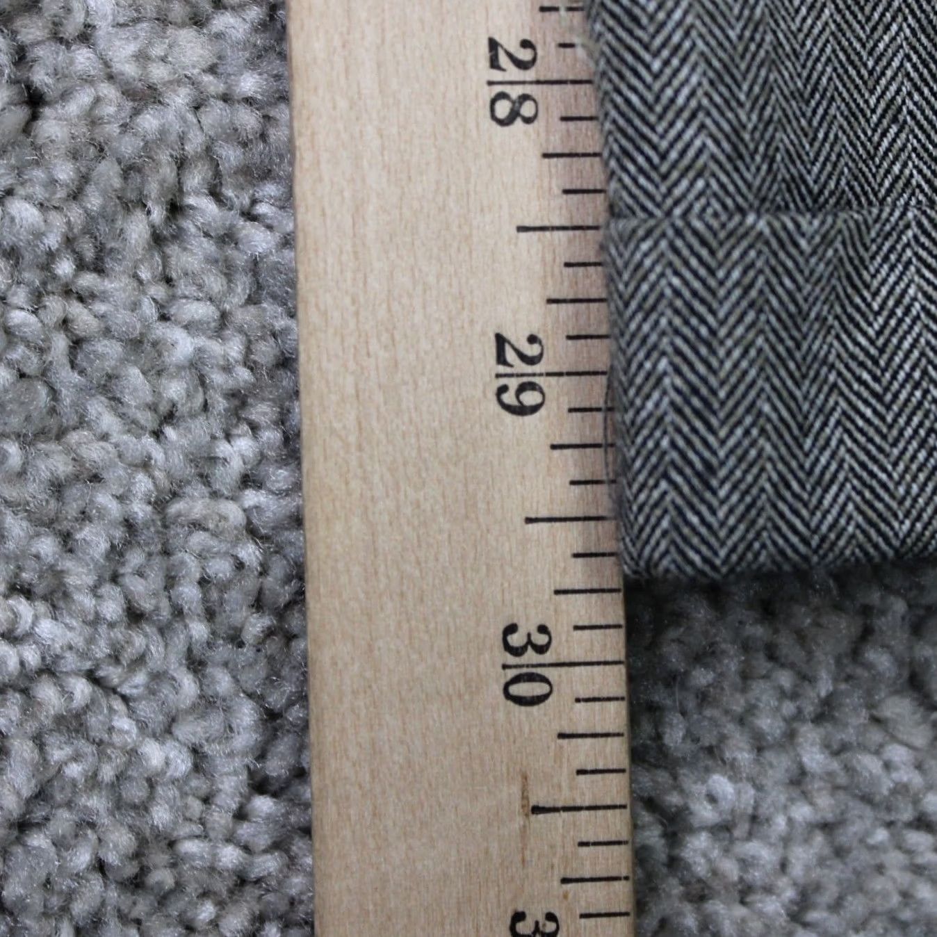 Dockers DOCKERS Pants Mens 38x30 Gray Chino Vintage NWT Pleated Cuffed Regular Straight 100% Cotton Casual Debossed USA Theme Size US 38 / EU 54 - 4 Thumbnail