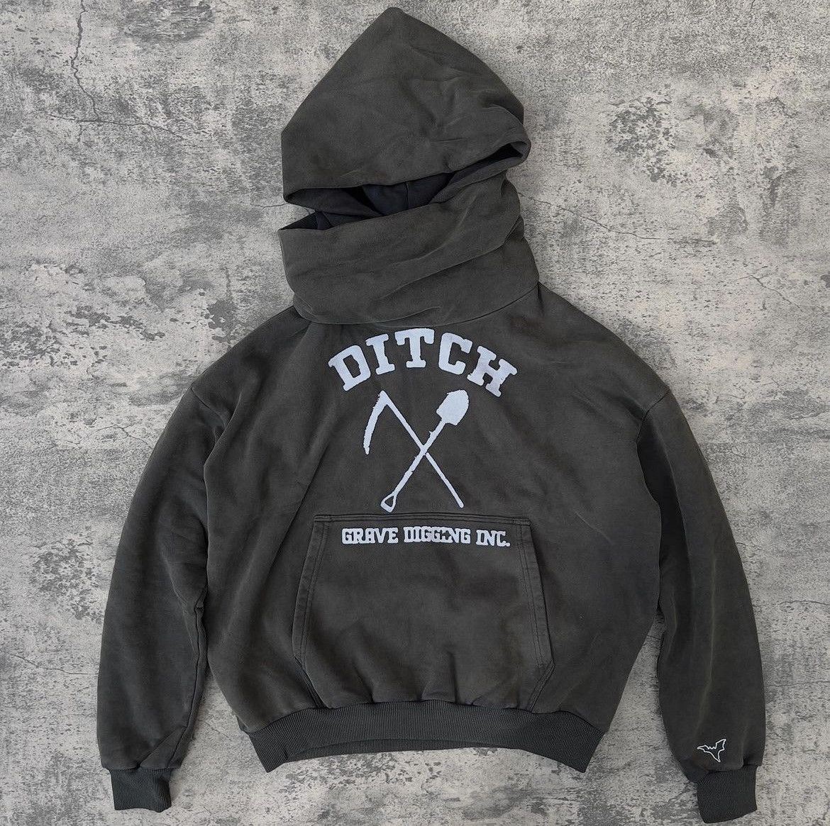 Streetwear Ditch Masked Hoodie Grave Digging Grailed