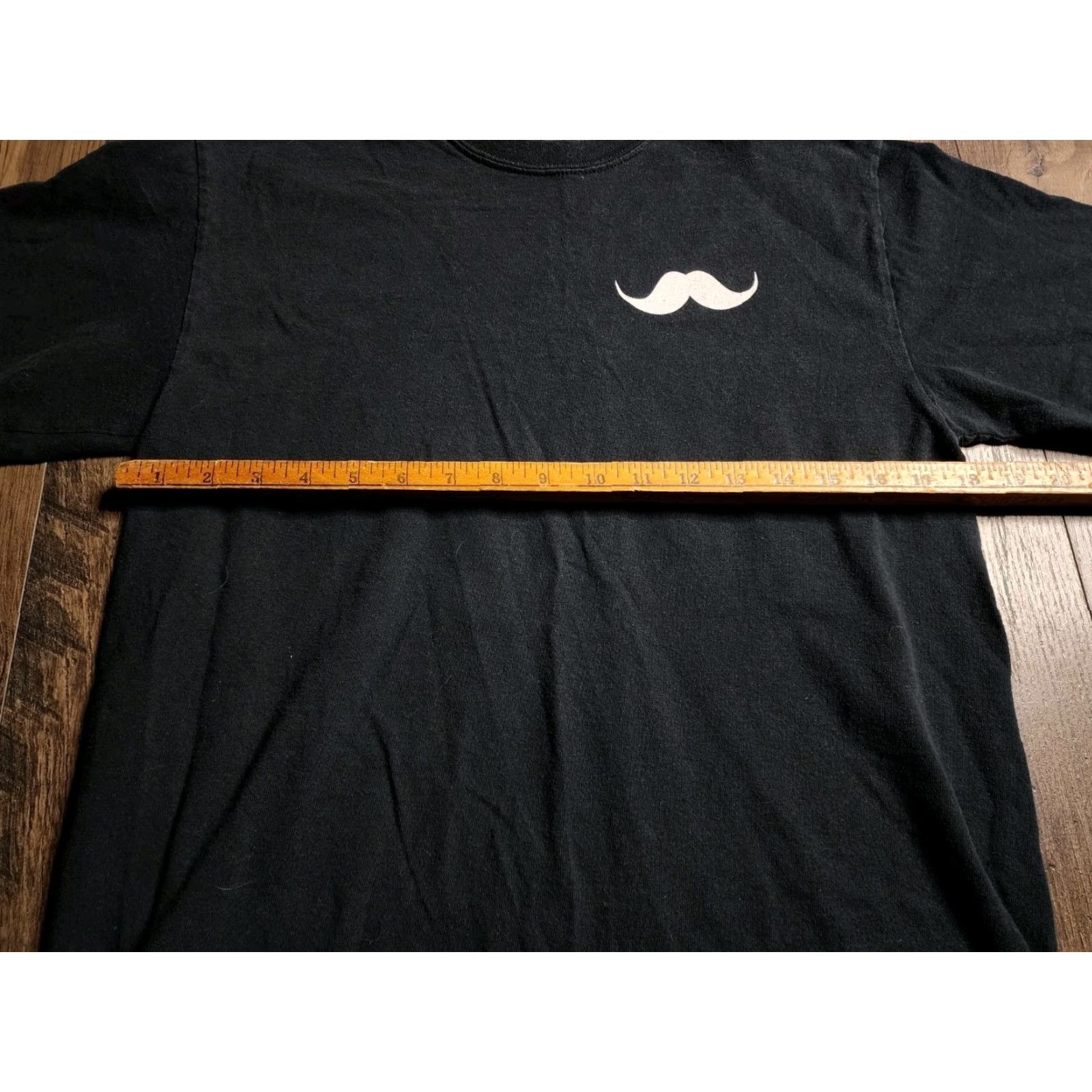 Gildan Gildan Mens M Black Mazzaro's Italian Market T-Shirt Double-Sided Food Theme Crew Neck Short Sleeve Regular Fit Size US M / EU 48-50 / 2 - 2 Thumbnail