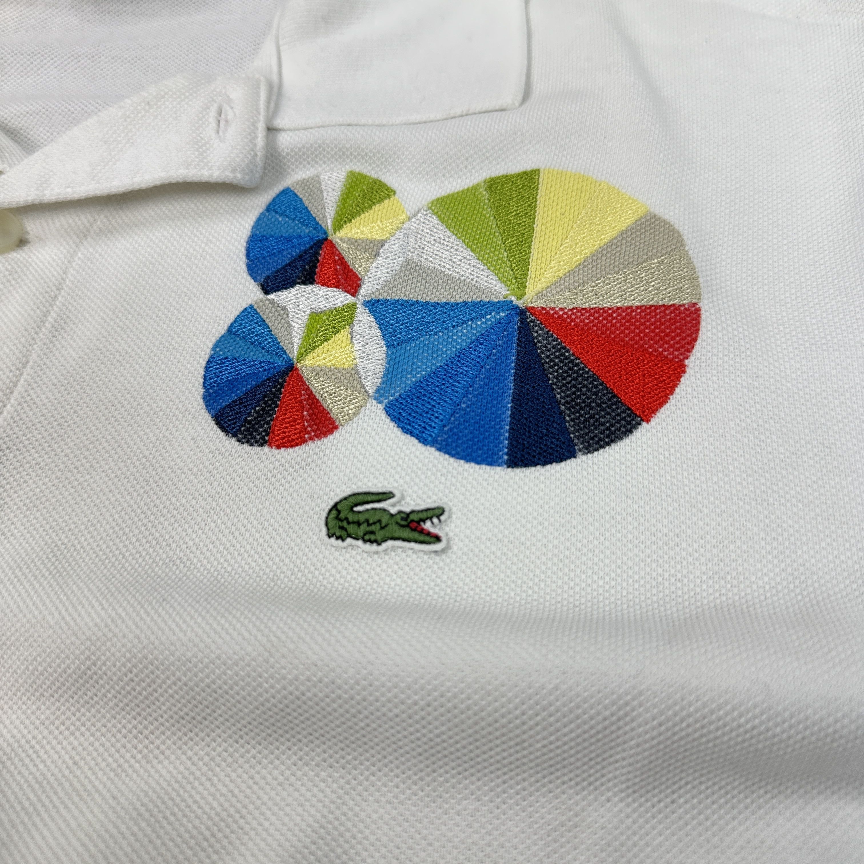 Lacoste × Vintage Vintage Preppy Streetwear Old Money Lacoste 00s Polo T-shirt Size US XL / EU 56 / 4 - 4 Thumbnail