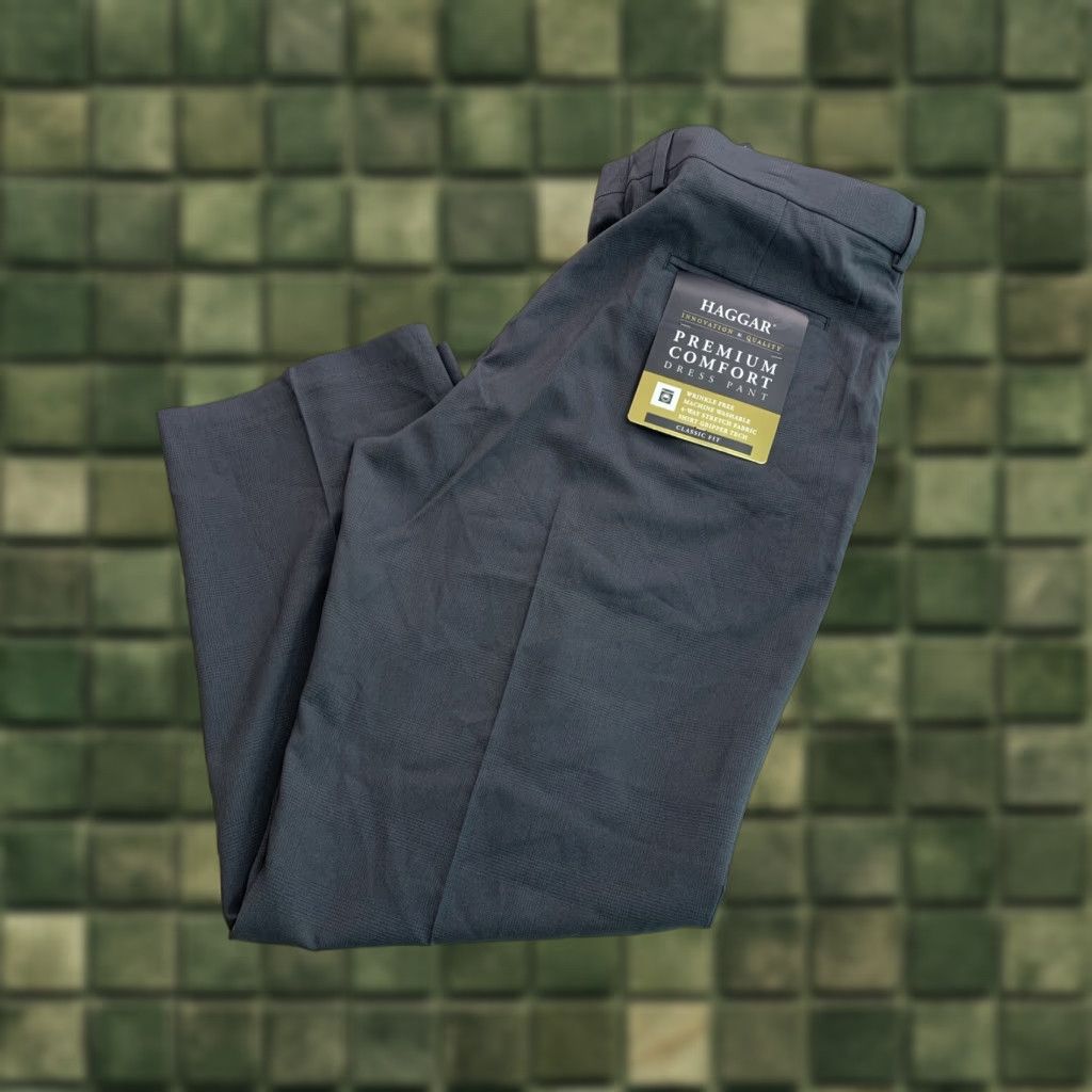 Haggar Haggar Dress Pants Men’s 38x29 Gray NWT-12352) Size US 38 / EU 54 - 1 Thumbnail