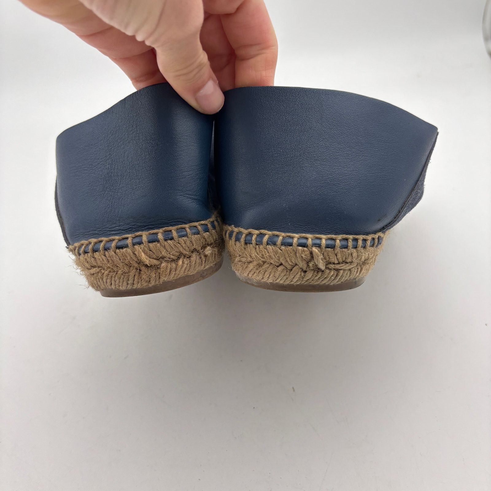 Ermenegildo Zegna Ermengildo Zegna Suede Espadrilles Navy Men's 8.5 Size US 8.5 / EU 41-42 - 12 Thumbnail