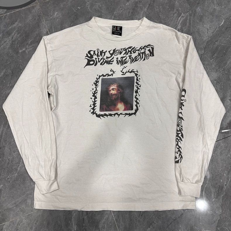 Saint Michael Saint Michael Painting long sleeved shirt Size US XL / EU 56 / 4 - 1 Thumbnail