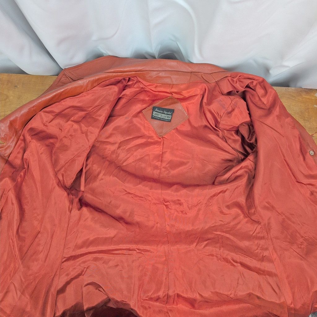 Vintage Vintage Cabretta Leather Ladies' Long Coat. Size S / US 4 / IT 40 - 5 Thumbnail