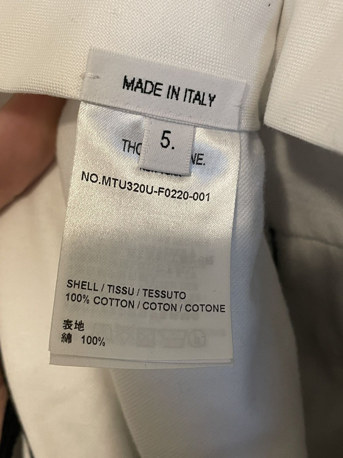 Thom Browne Thom Browne Black Corduroy Pants Size US 35 - 6 Thumbnail