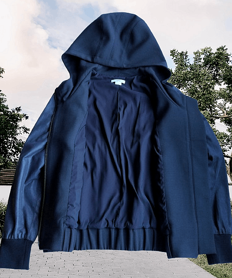 Helmut Lang Hooded bomber jacket Size M / US 6-8 / IT 42-44 - 4 Thumbnail