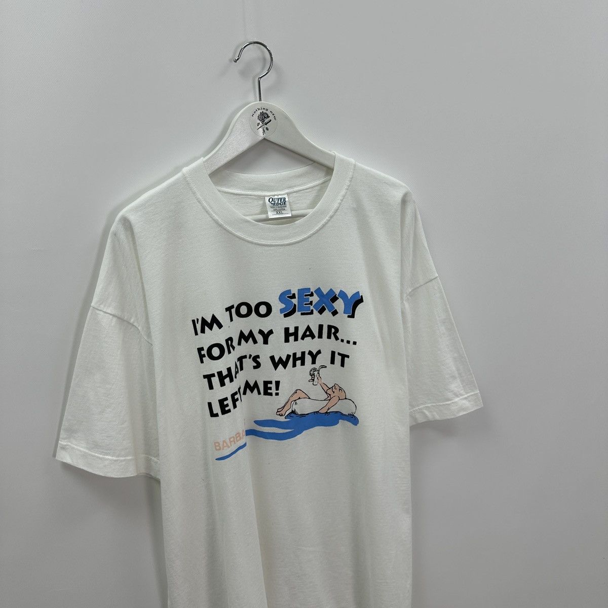 Vintage Vintage 90s I’m too sexy for my hair tee humor bald guy y2k Size US XXL / EU 58 / 5 - 3 Thumbnail