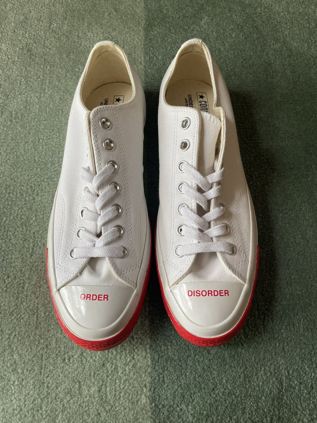 Converse Jun Takahashi Undercover Undercover Chuck 70 OX order disorder sneakers Grailed