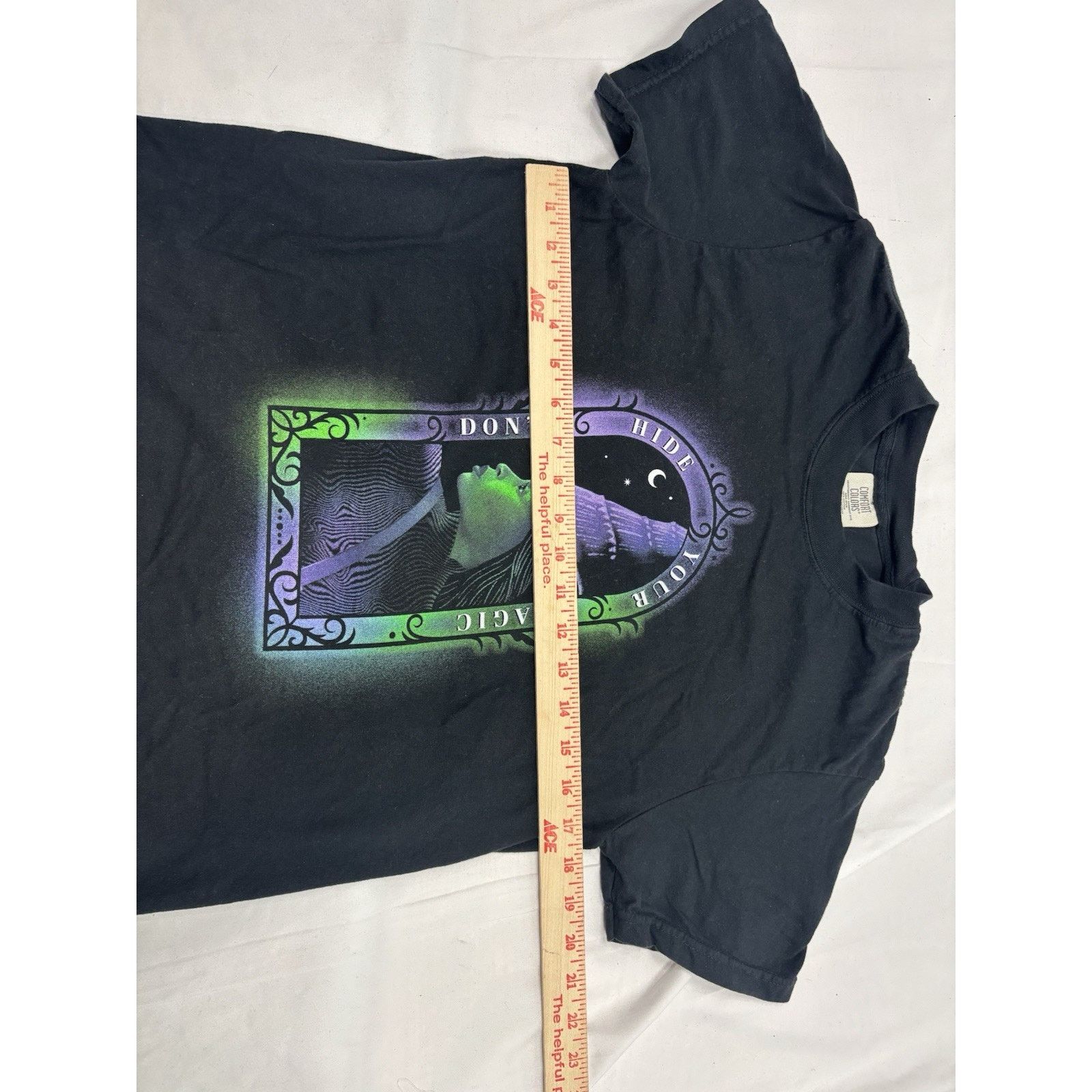 Comfort Colors Wicked Tshirt Black Short Sleeve Crew Neck S Comfort Colors Size S / US 4 / IT 40 - 3 Thumbnail