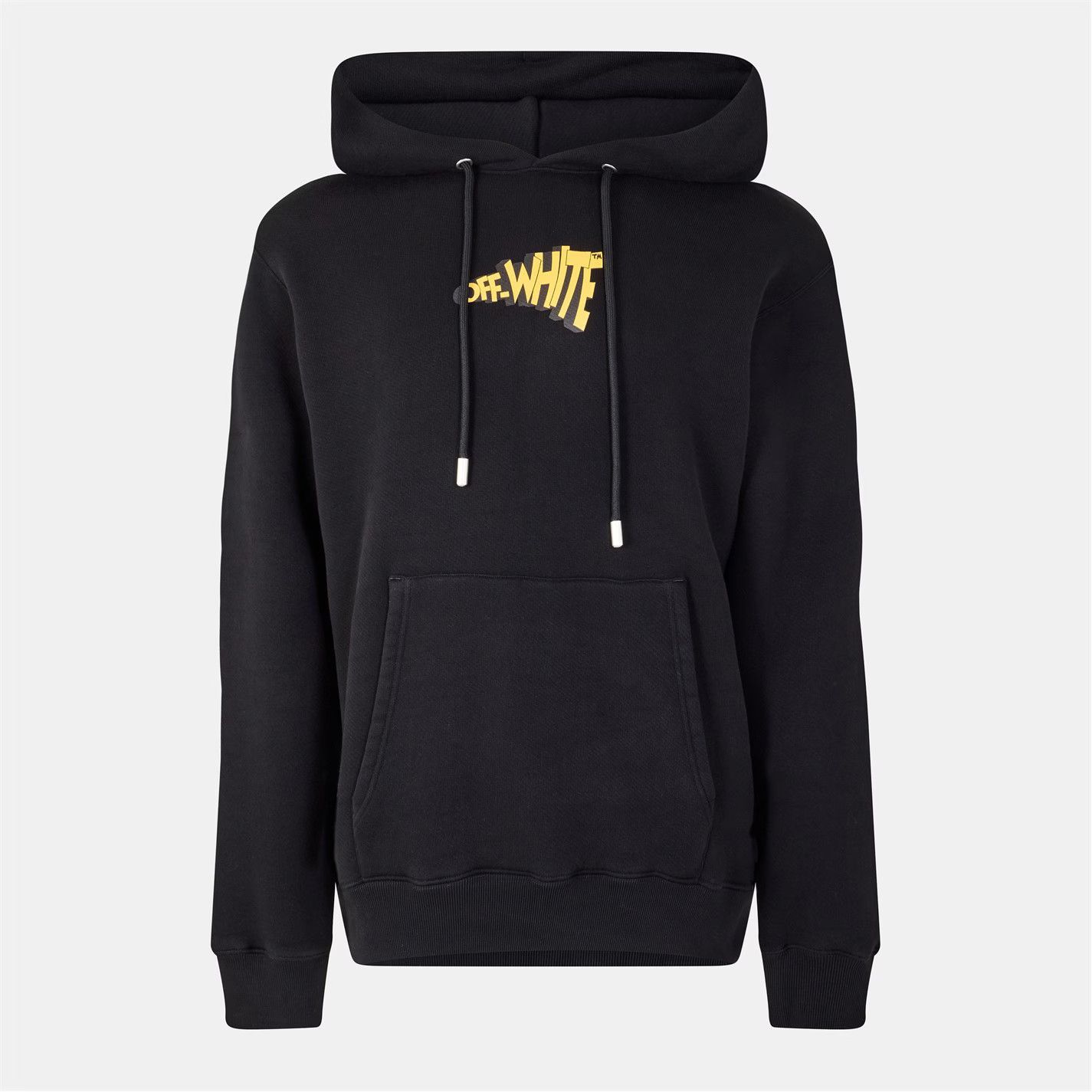 Off-White o1g2r1mq0226 Cartoon Arrows Slim Fit Hoodie In Black Size US XS / EU 42 / 0 - 1 Thumbnail