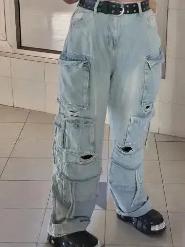 VIBE Multi-Pocket Washed Cargo Pant Size US 30 / EU 46 - 7 Thumbnail