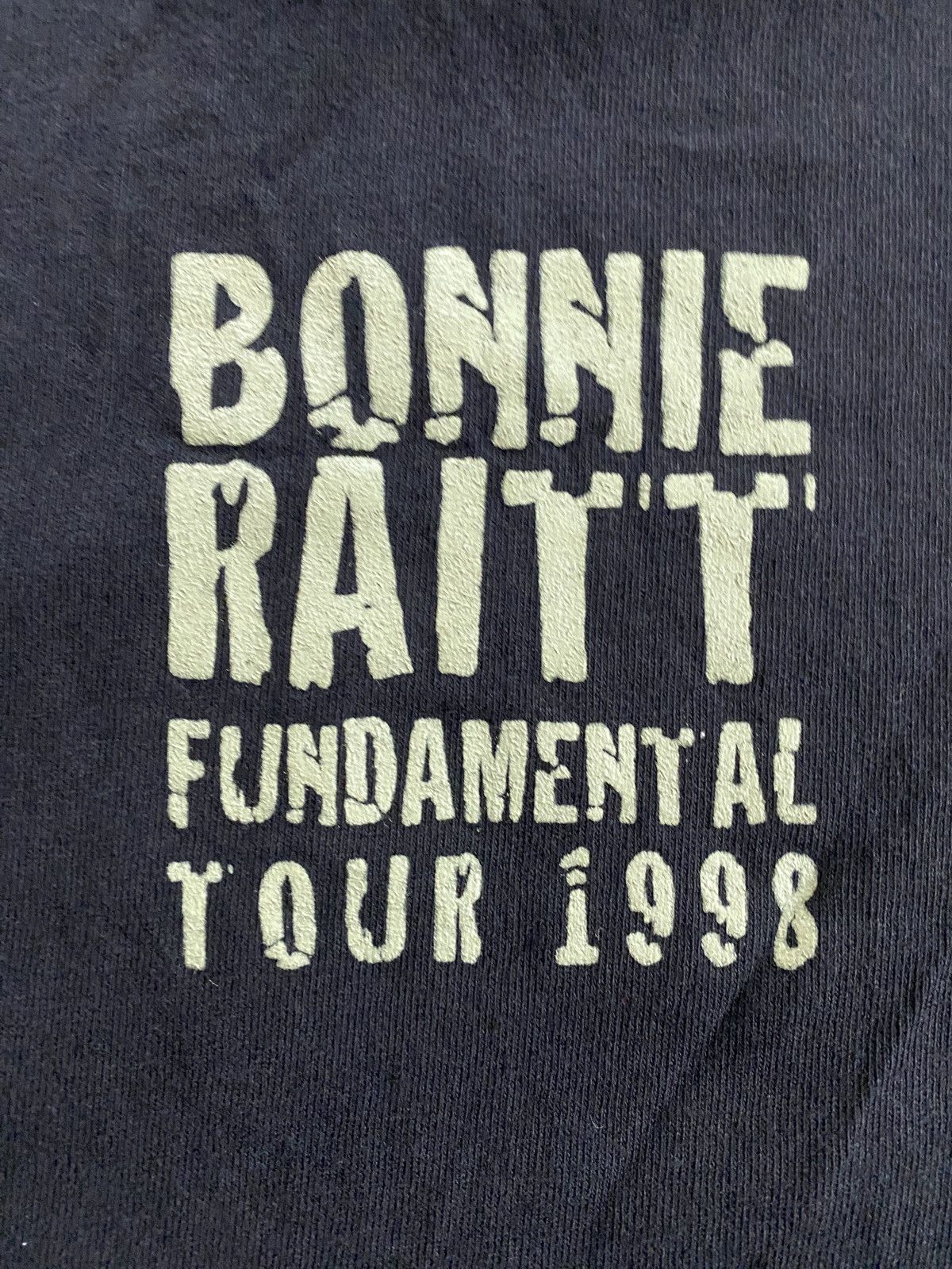 Band Tees Vintage 1998 Bonnie Raitt Fundamental Tour Tee Size US L / EU 52-54 / 3 - 3 Thumbnail