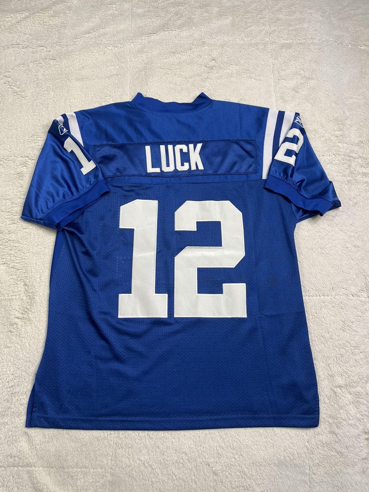 Reebok Reebok NFL Indianapolis Colts Andrew Luck Captain Jersey Size US XL / EU 56 / 4 - 5 Thumbnail
