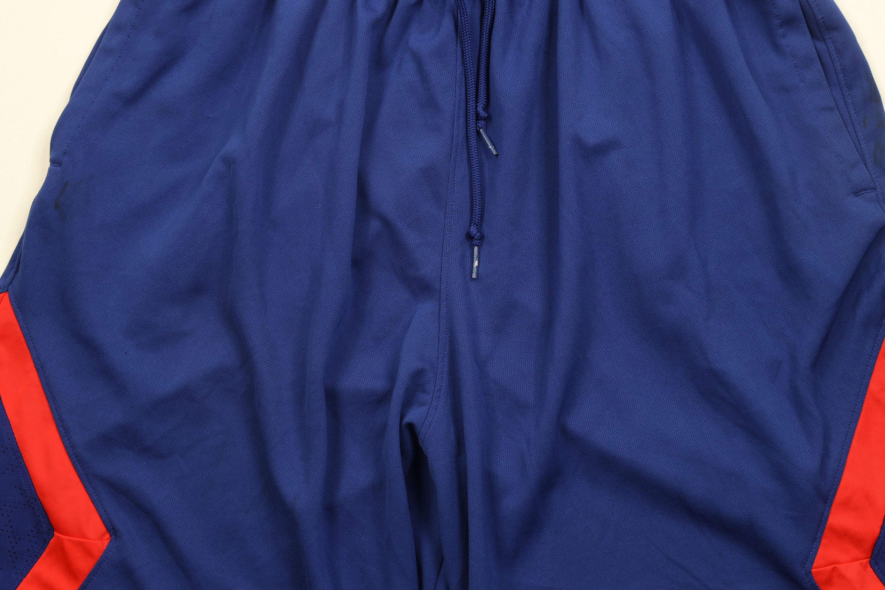 Nike × Vintage Nike Air Jordan Jumpman Gym Basketball Shorts Blue Polyester Size US 36 / EU 52 - 3 Thumbnail