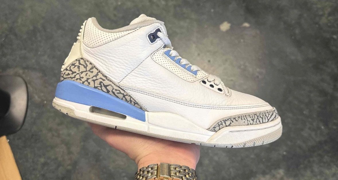Jordan Brand Jordan 3 UNC Size US 8.5 / EU 41-42 - 6 Thumbnail