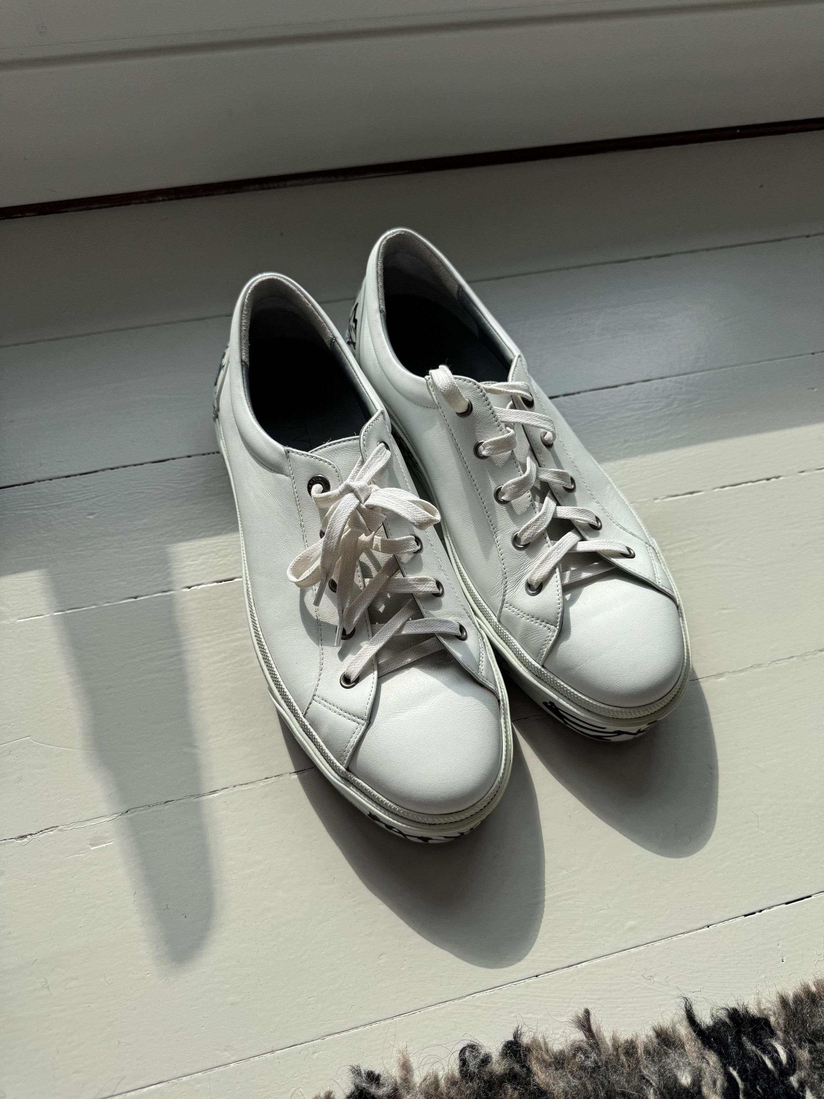 Lanvin Lanvin leather sneaker Size US 13 / EU 46 - 2 Thumbnail