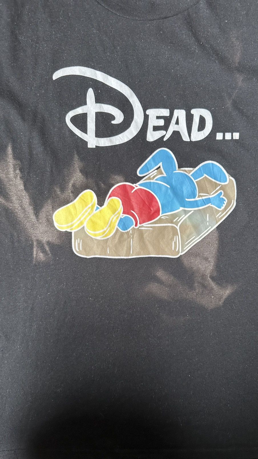 Disney VINTAGE MICKEY MOUSE DEAD SUN FADED TEE Size US M / EU 48-50 / 2 - 2 Thumbnail