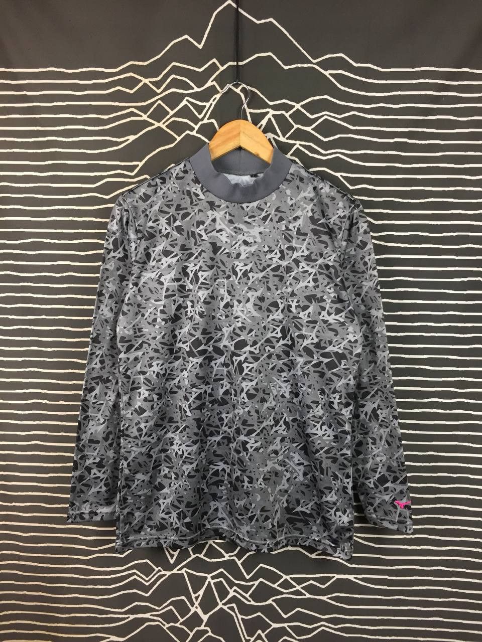 Mizuno Mizuno Golf Geometric Print Long Sleeve Training Top Size US M / EU 48-50 / 2 - 2 Thumbnail