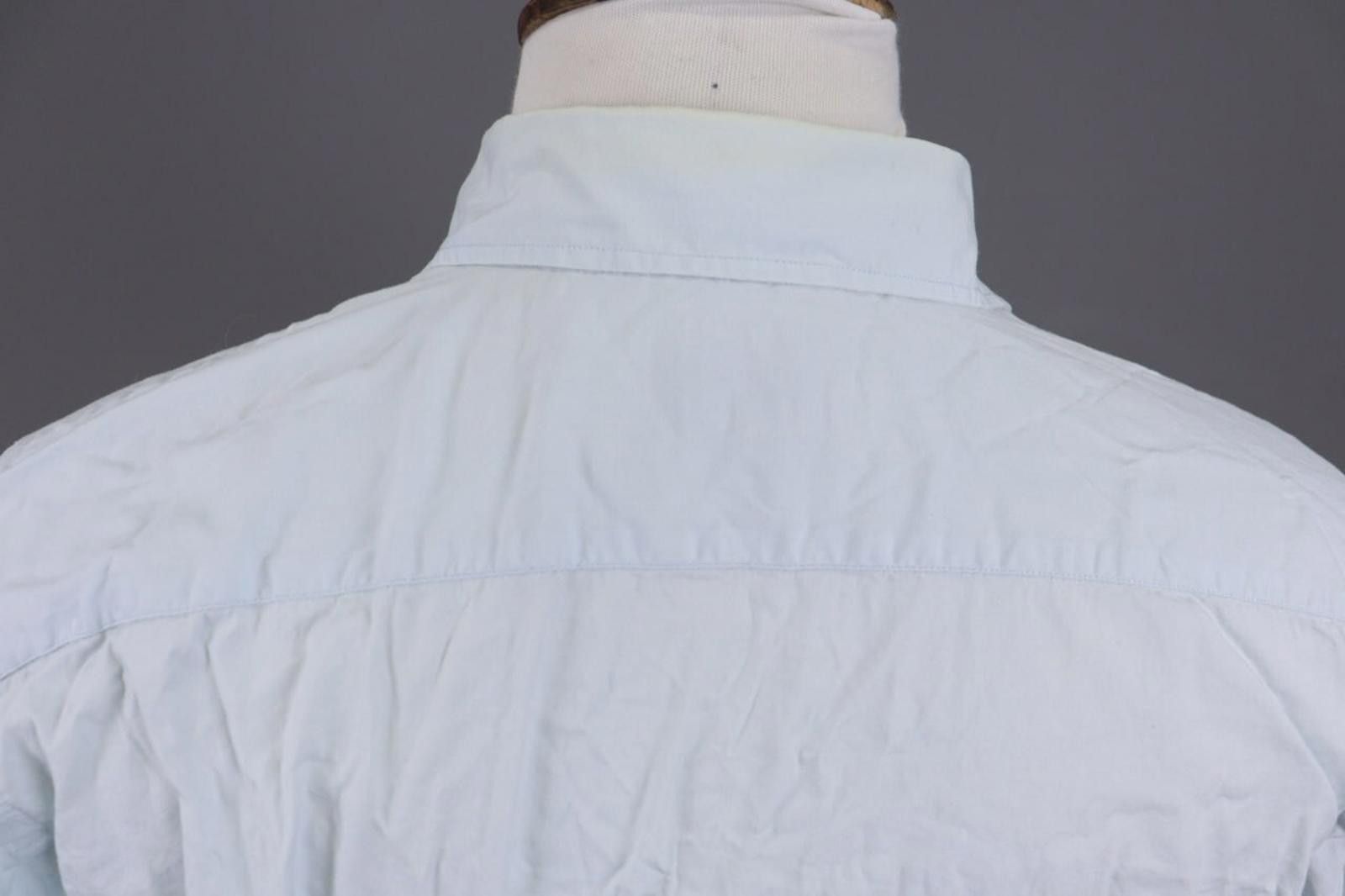 La Martina La Marina Buenos Aires Blue Button Down Shirt Size XXL Size US XXL / EU 58 / 5 - 12 Thumbnail