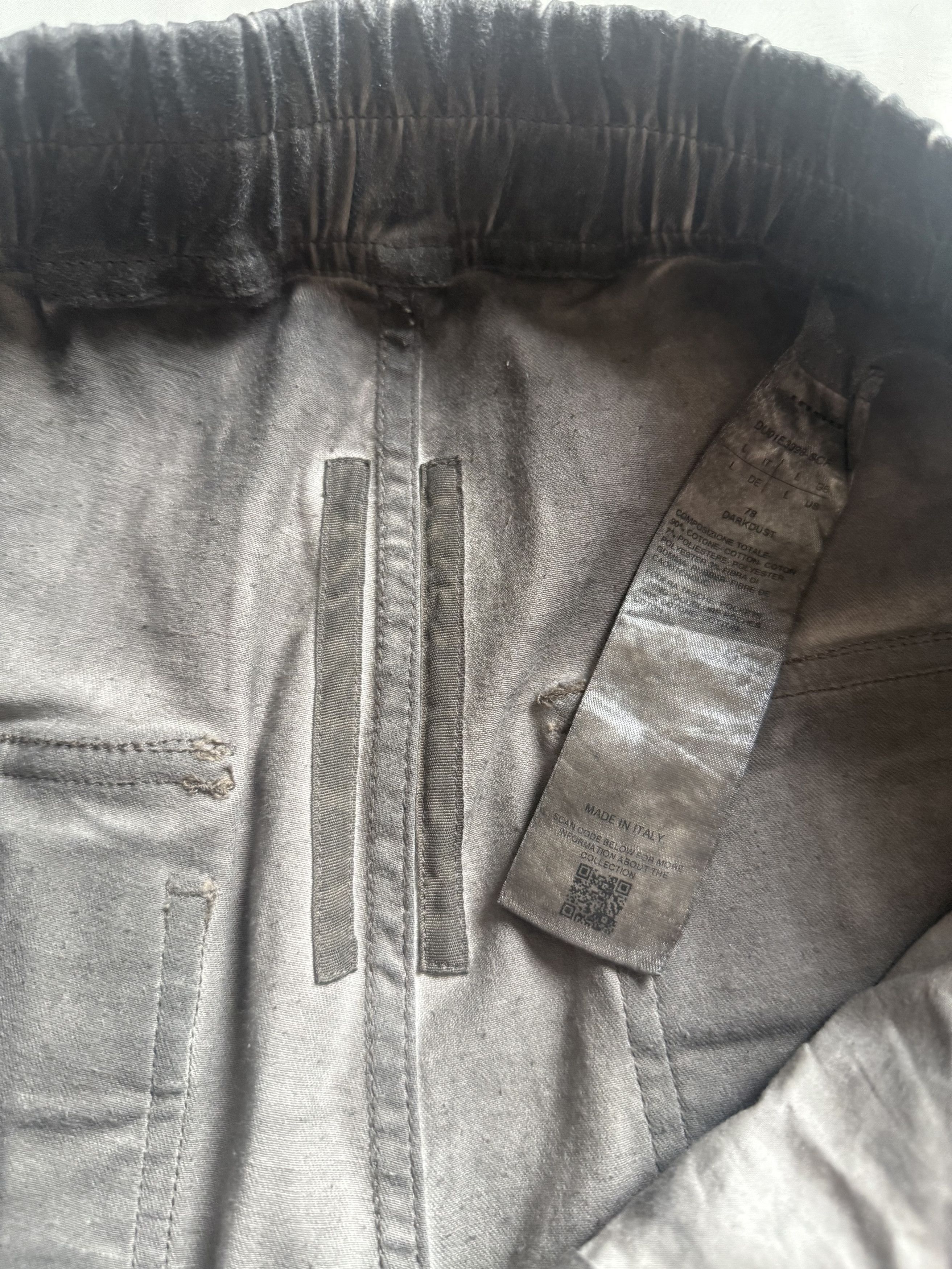 Rick Owens Drkshdw Rick Owens Bela Cargo Size US 35 - 10 Thumbnail