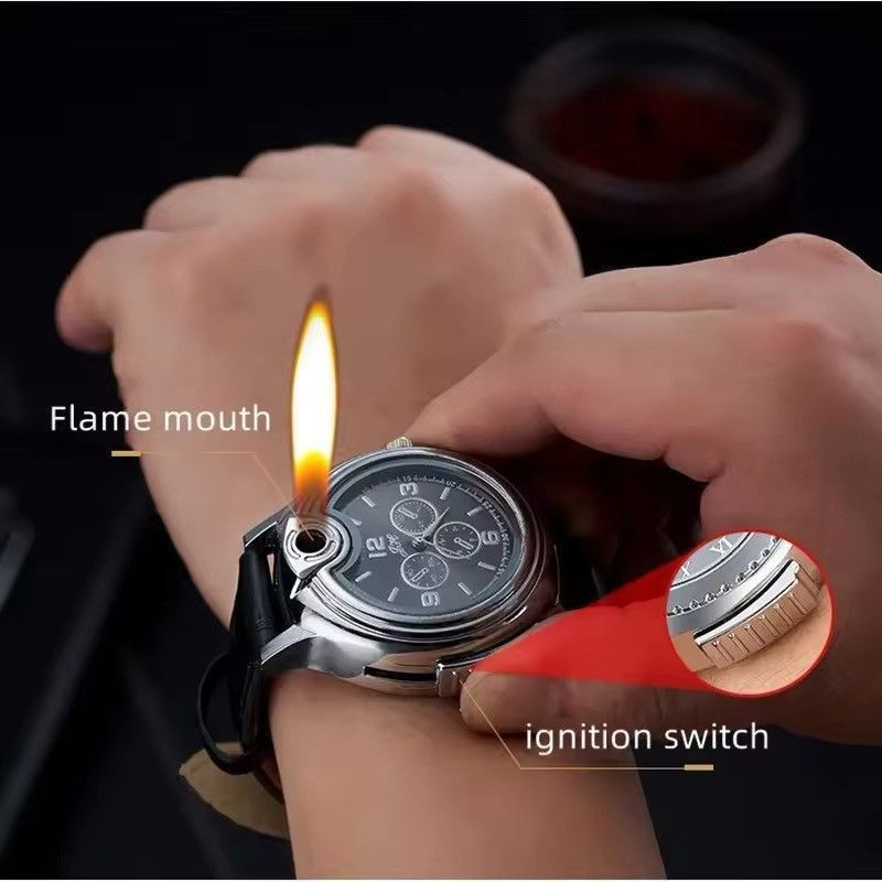 Jewelry Metal Watch Lighter Size ONE SIZE - 5 Thumbnail