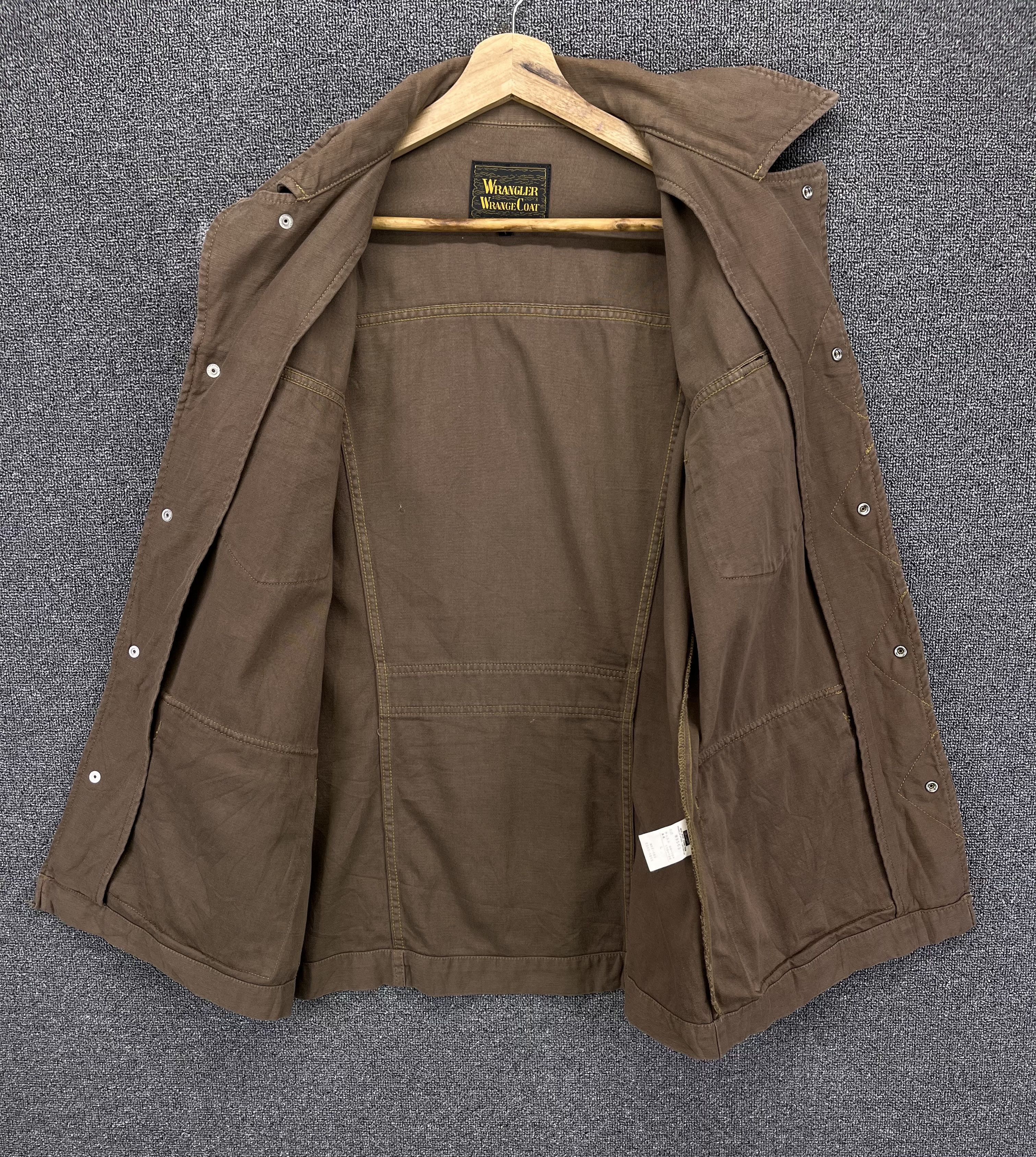 Vintage Vintage Wrangler Wrange Coat Button Up Western Jacket Size L / US 10 / IT 46 - 6 Thumbnail