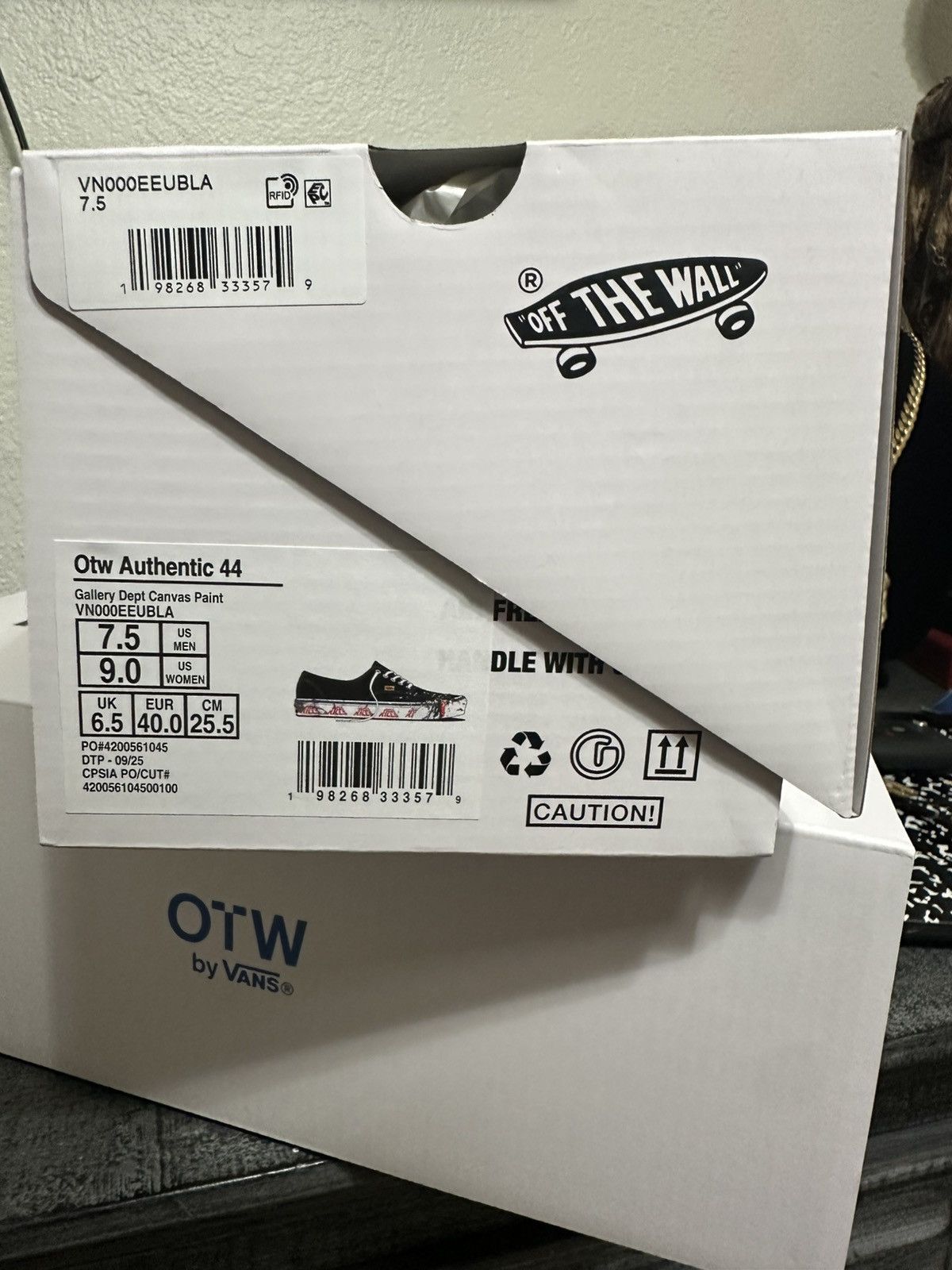 Gallery Dept. × Vans Gallery Dept Vans Size US 7.5 / EU 40-41 - 6 Thumbnail