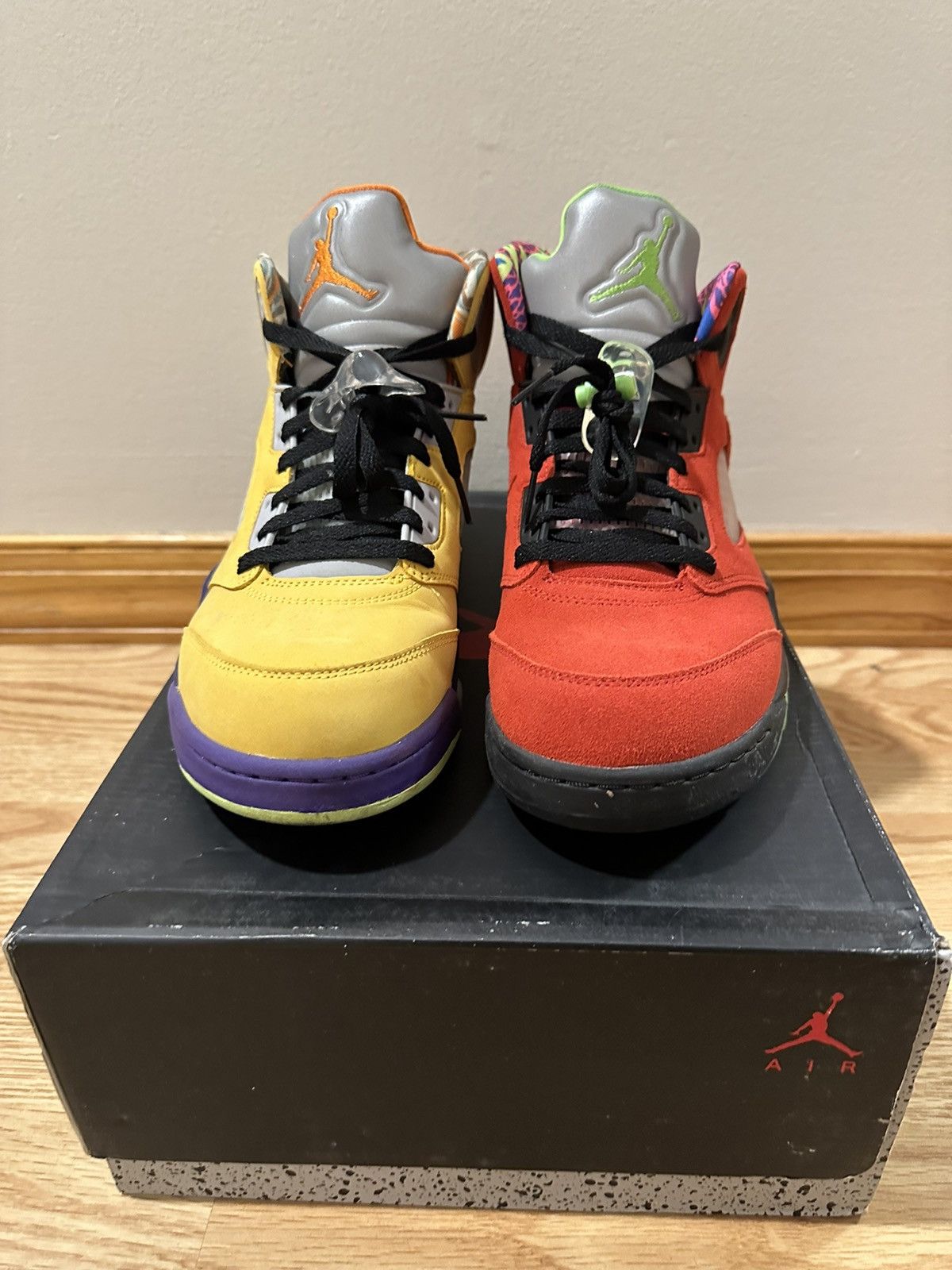 image of Air Jordan 5 Retro Se What The Shoes in Orange, Men's (Size 11)