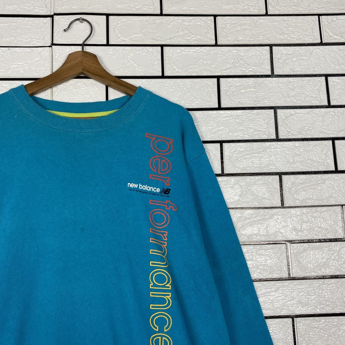 Japanese Brand Vintage Sweatshirt New Balance Size US L / EU 52-54 / 3 - 7 Thumbnail