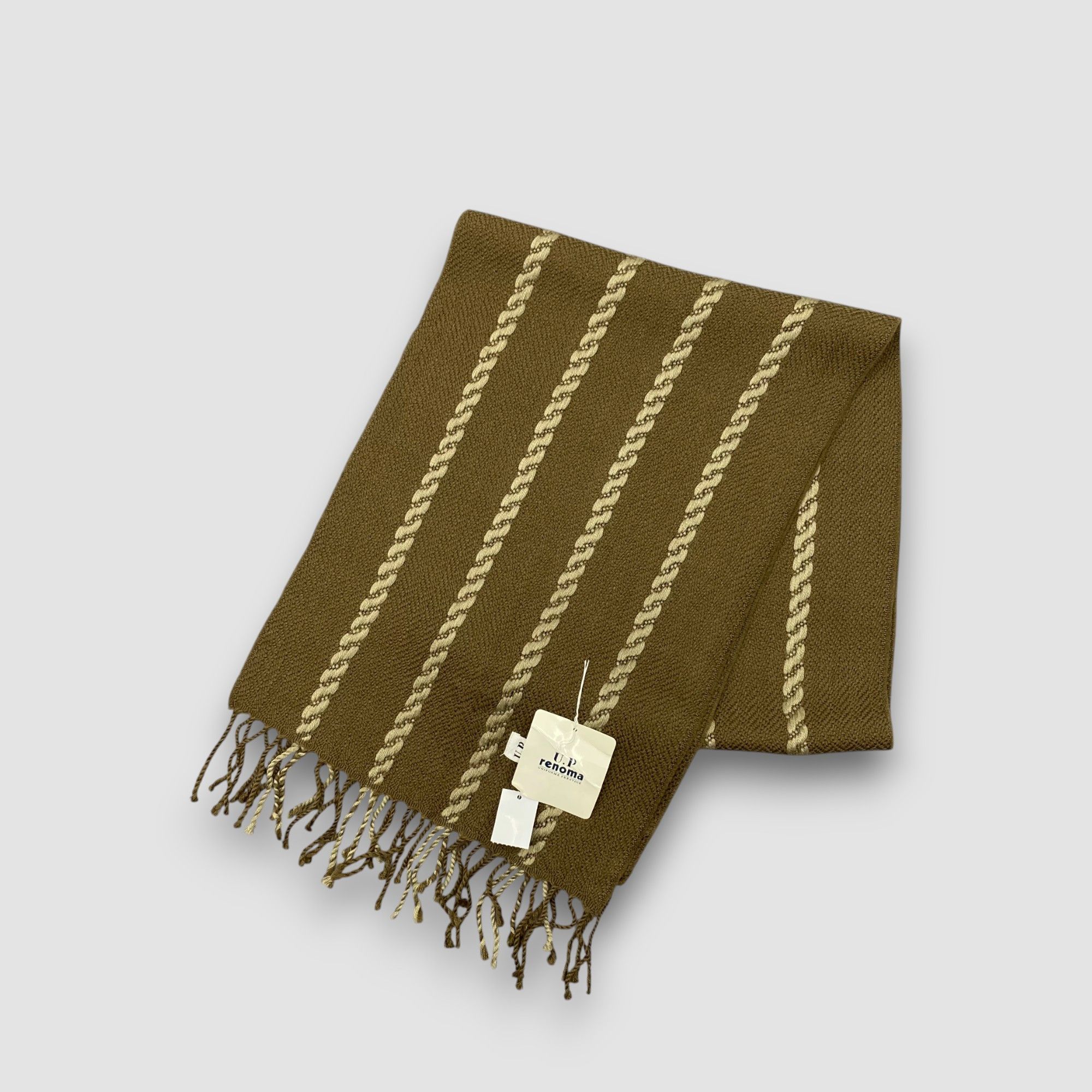 Renoma NWT Vintage Renoma Scarf Muffler Wool Fringe Scarves Size ONE SIZE - 2 Thumbnail