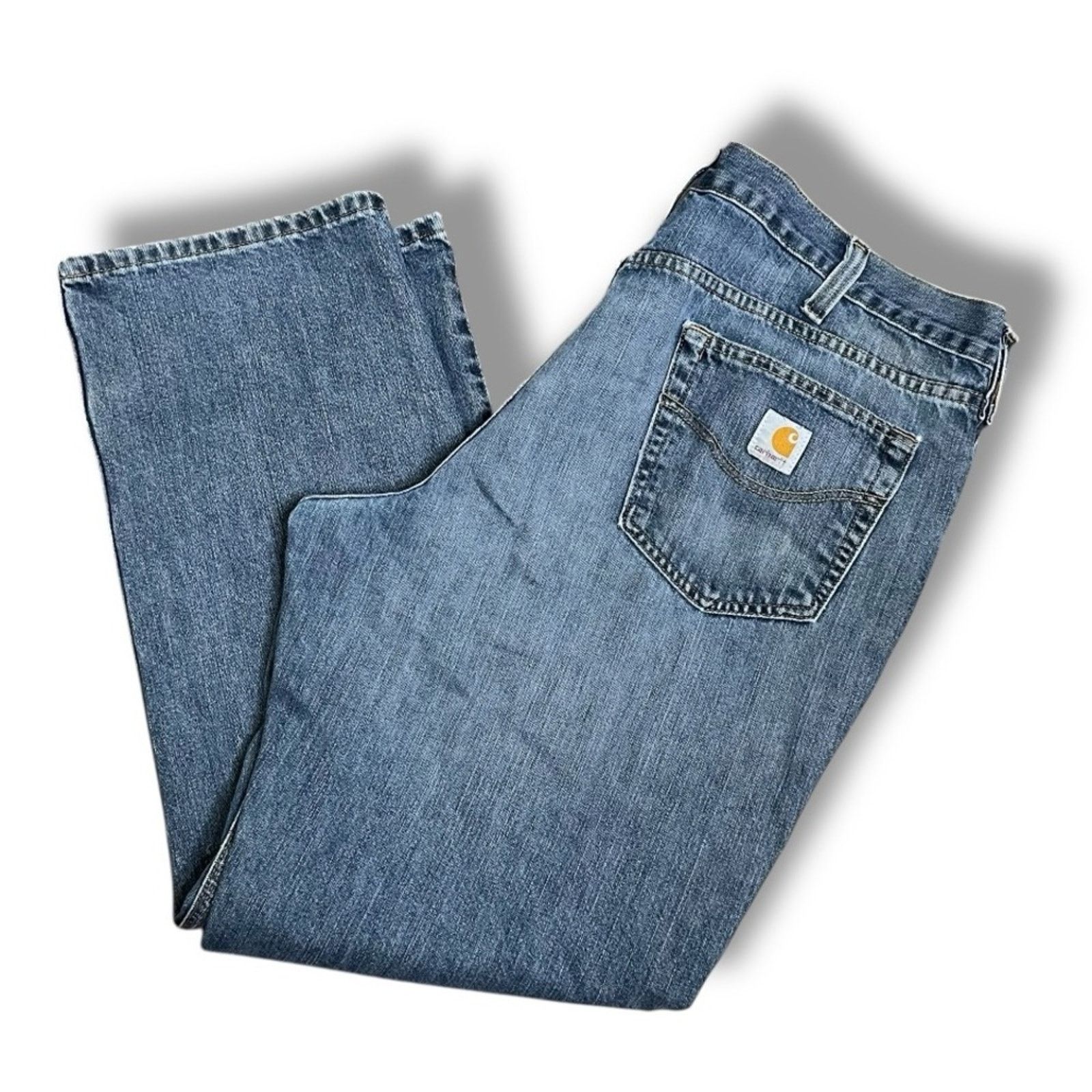 Carhartt Carhartt relaxed fit distressed men’s jeans 40 x 32 Size US 40 / EU 56 - 2 Thumbnail
