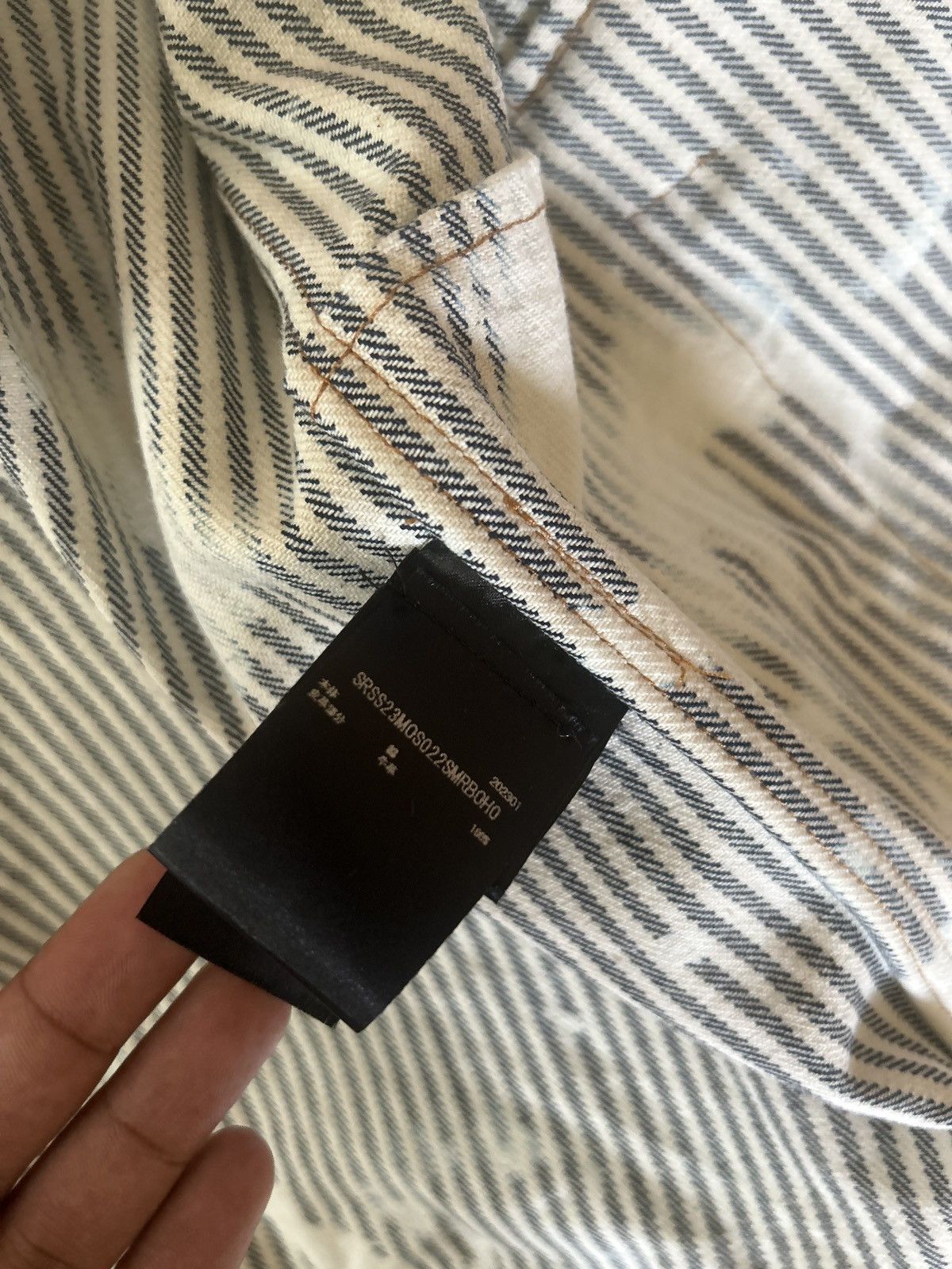 Amiri FW 24 Striped Jacket Size US M / EU 48-50 / 2 - 12 Thumbnail
