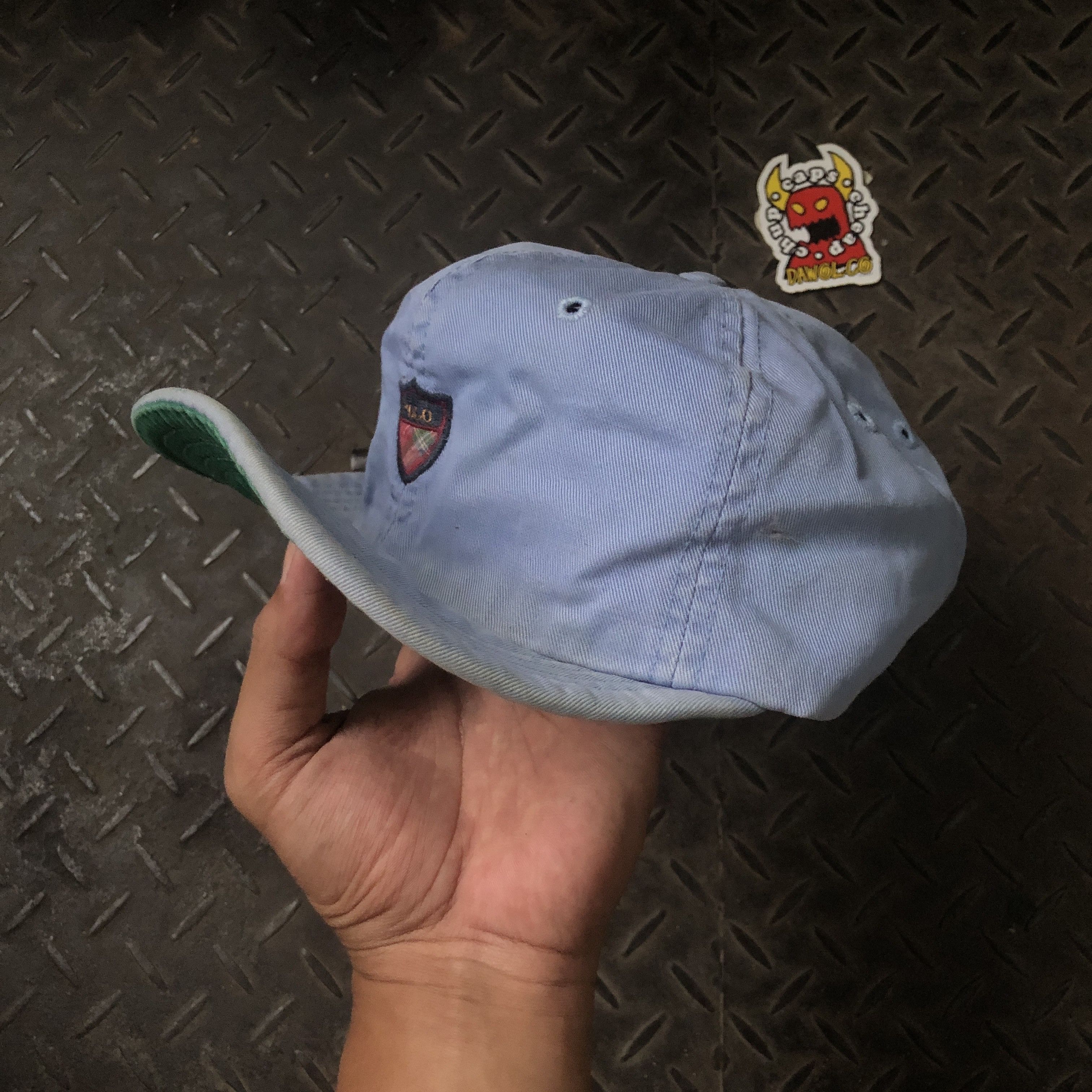 Polo Ralph Lauren Vintage 80s Polo Ralph Lauren Golf USA Hat Sunfading Size ONE SIZE - 3 Thumbnail
